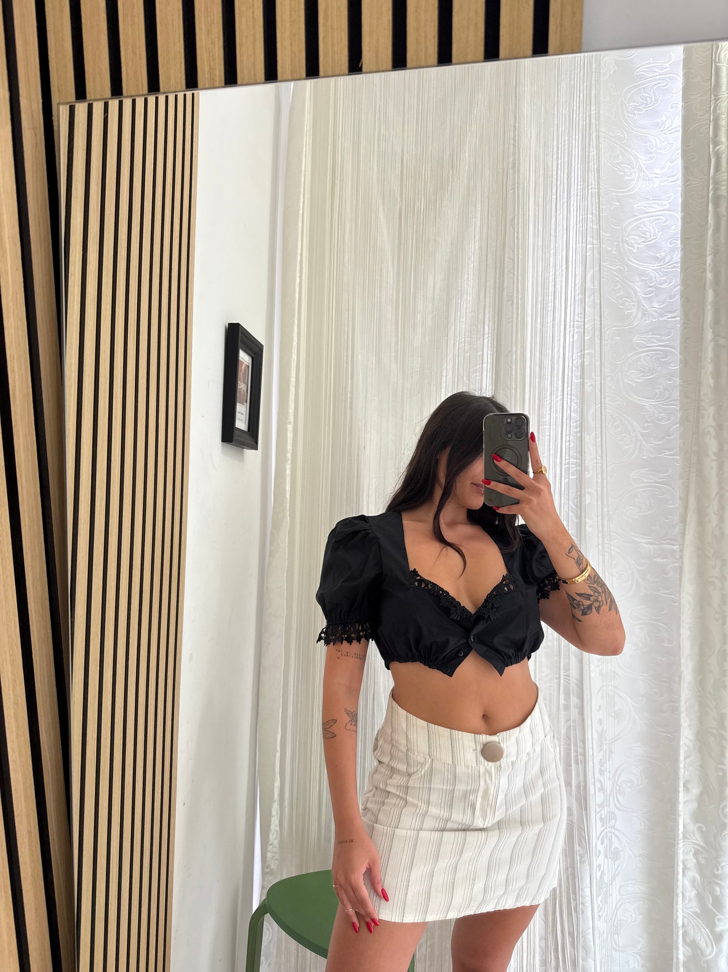 Top Vintage in cotone