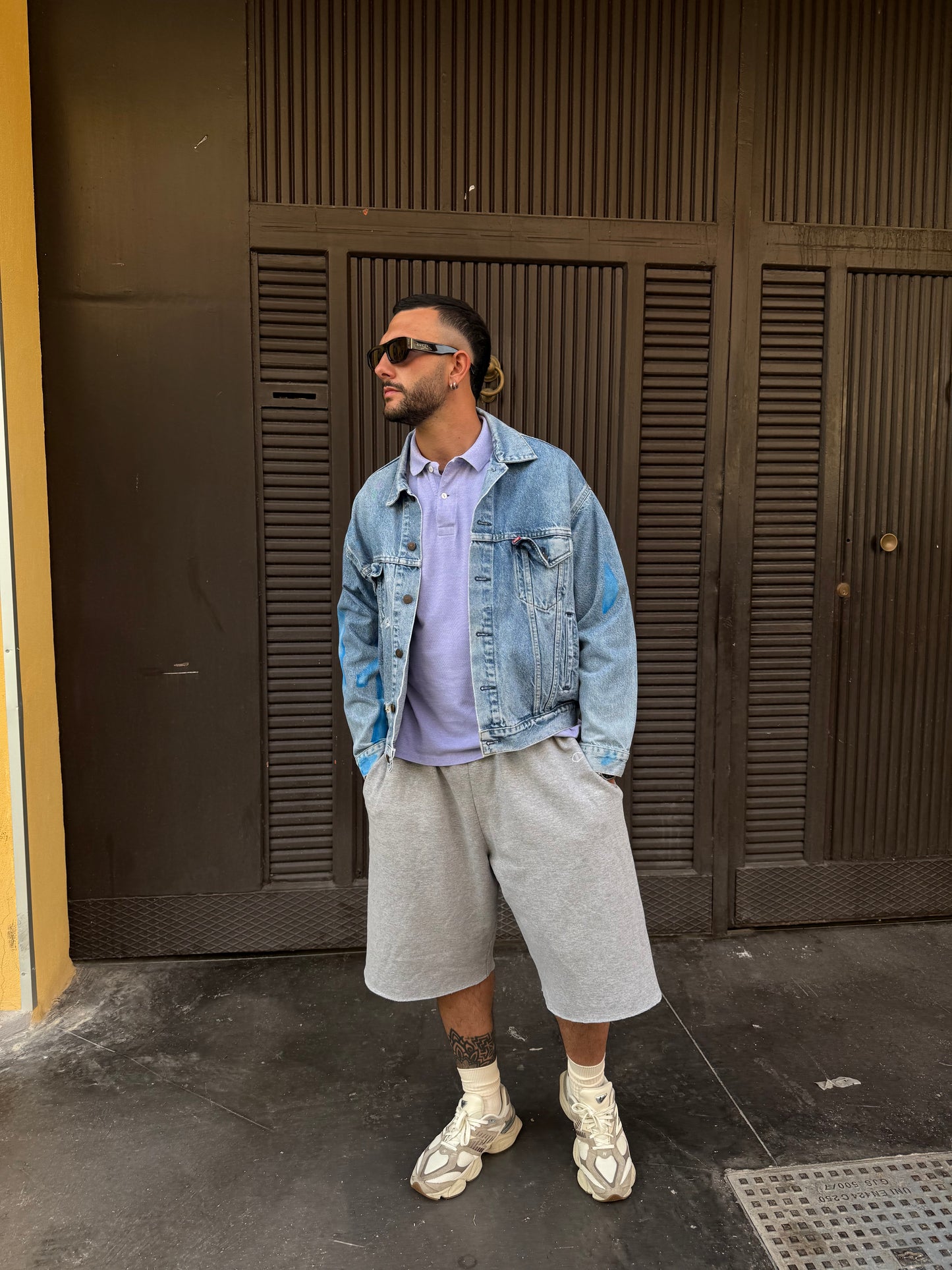 Giacca Levis Custom di jeans unisex