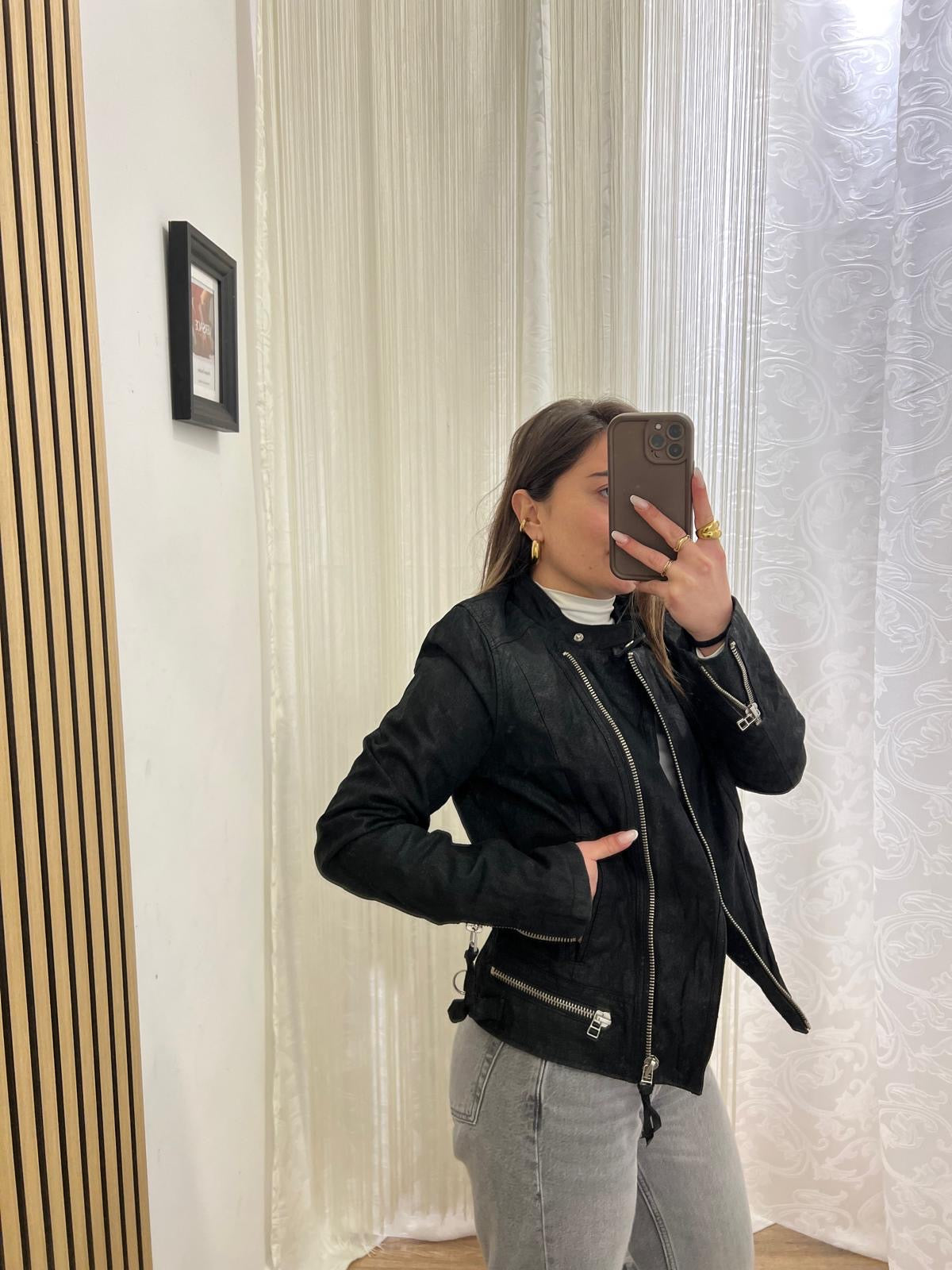 Giacca in Vera Pelle