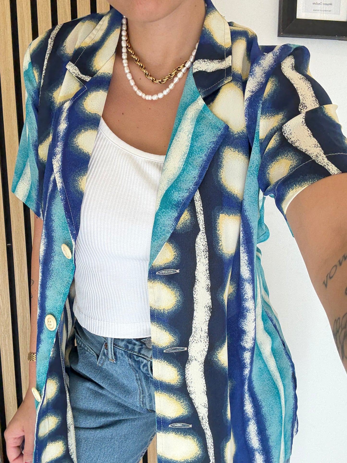 Camicia Vintage a fantasia