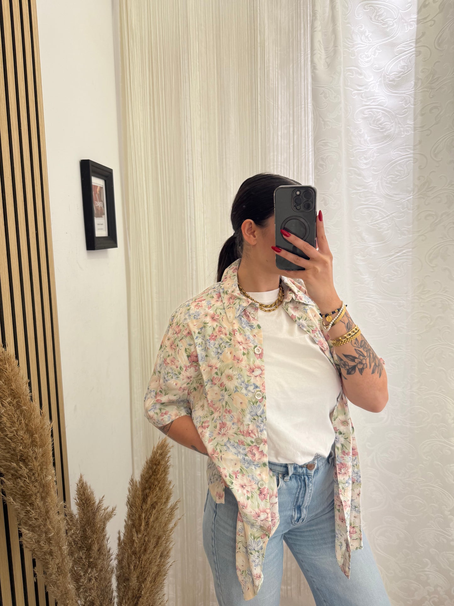 Camicia Vintage a fantasia