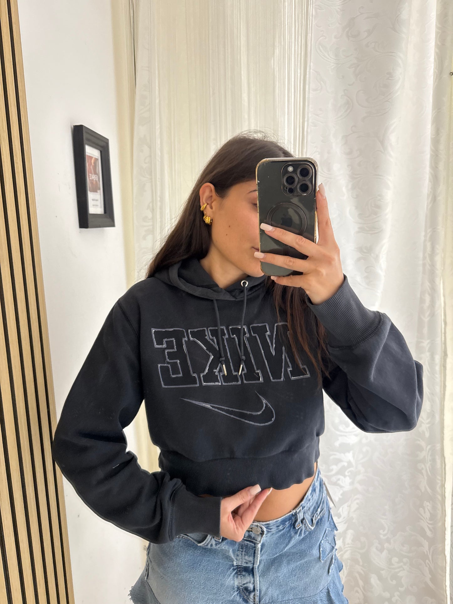 Felpa Crop Nike