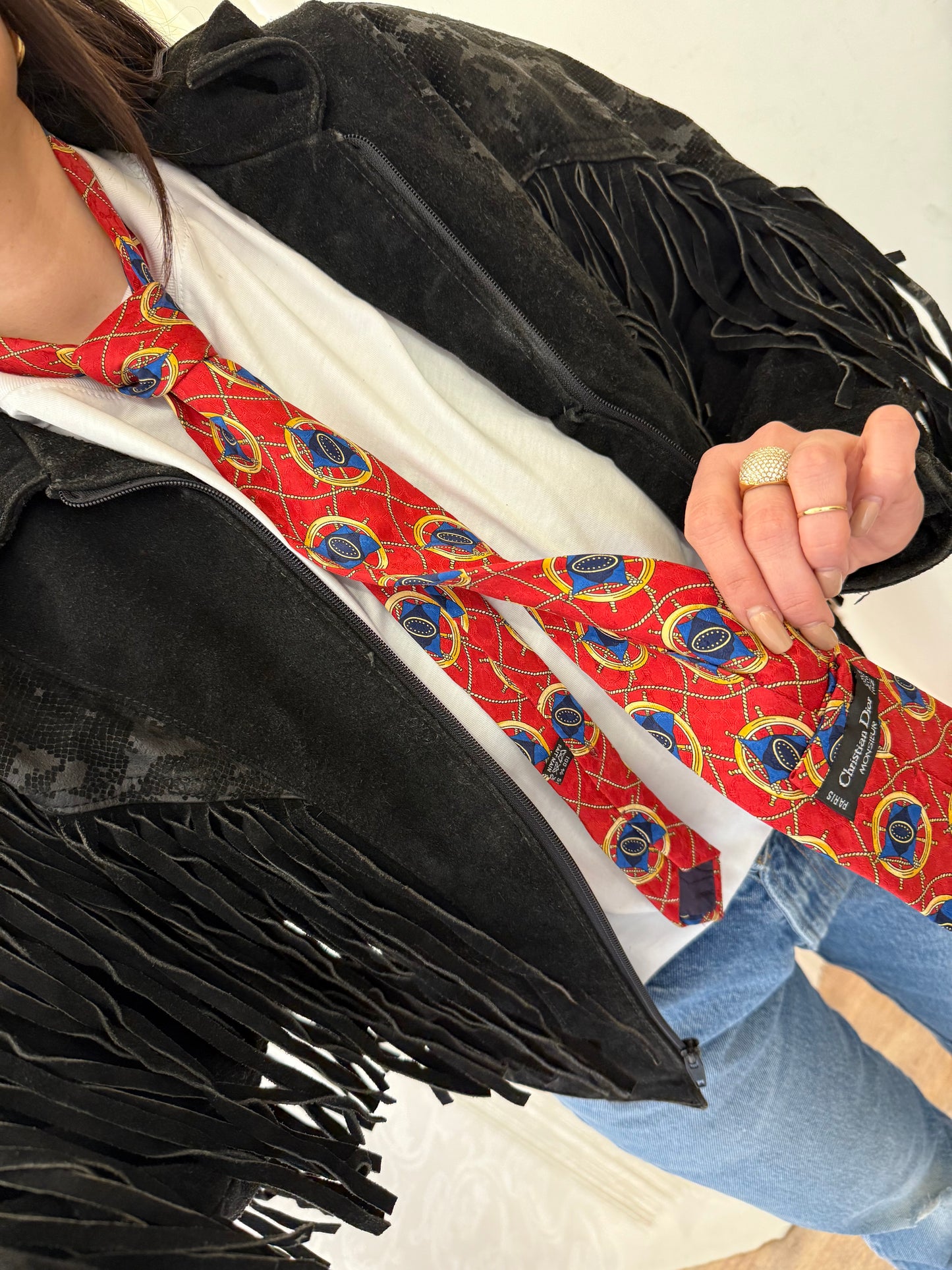 Cravatta Dior Vintage