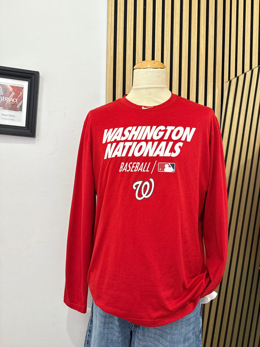 Maglia maniche lunghe Washington Nationals – Nike MLB