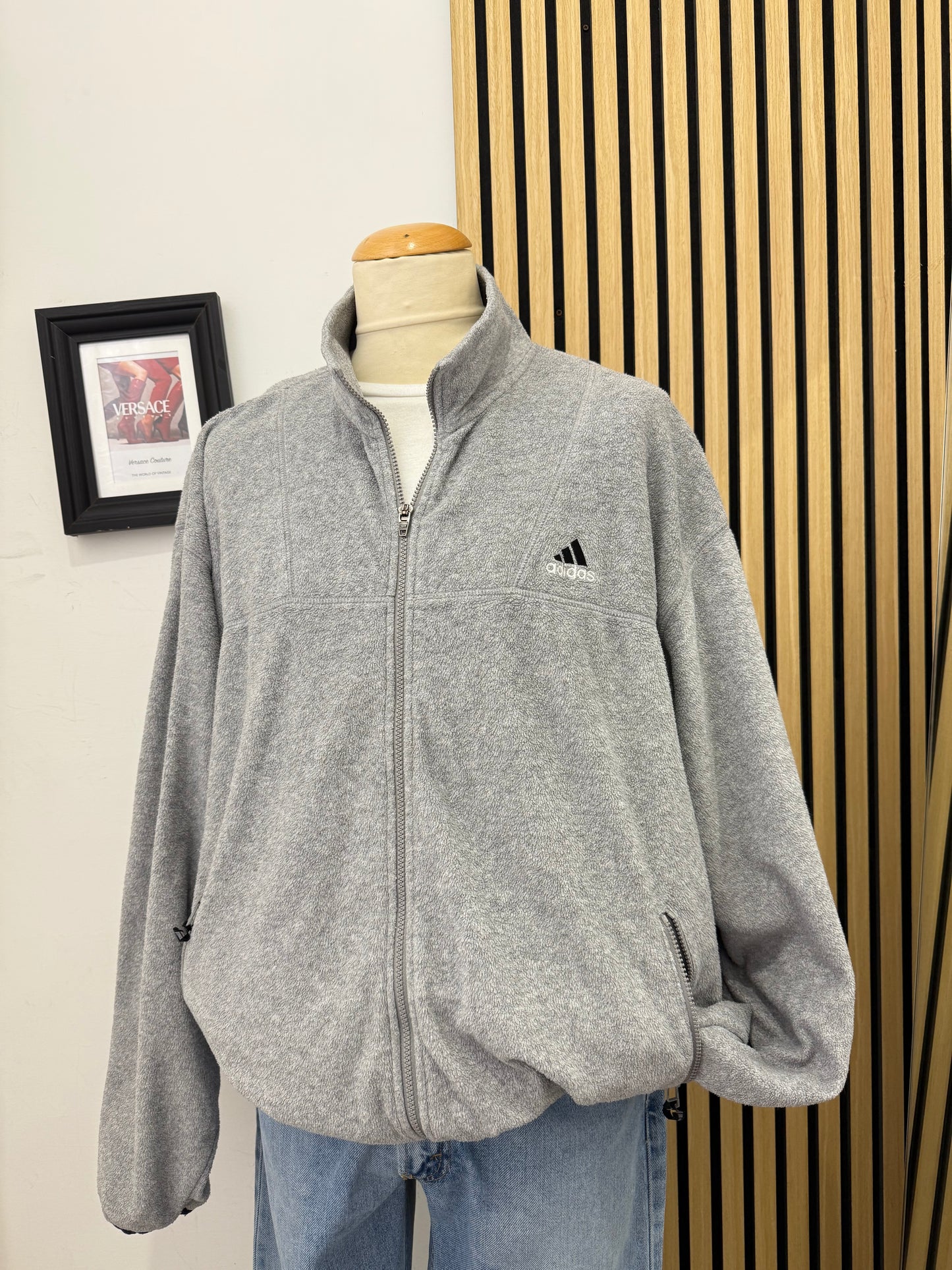 Felpa in pile Adidas unisex