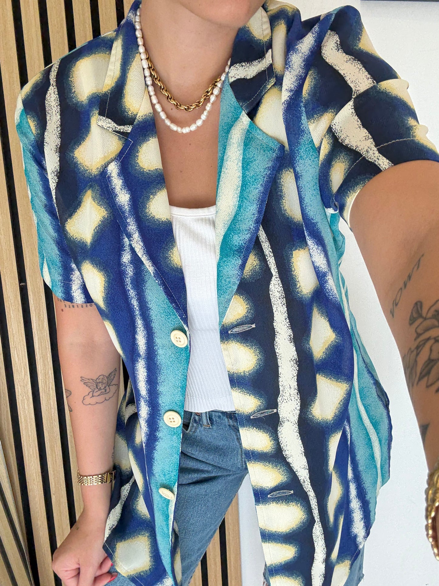Camicia Vintage a fantasia