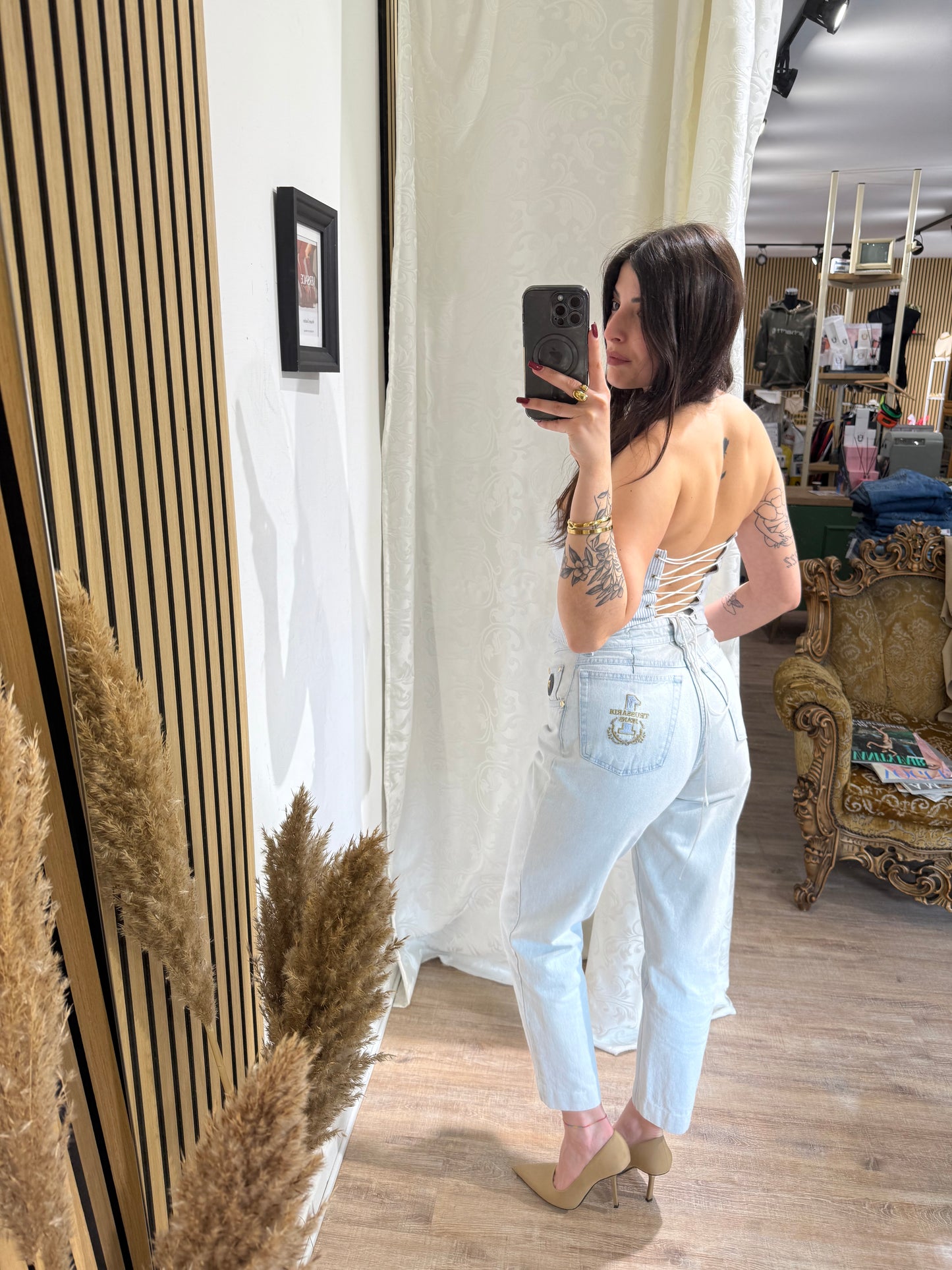 Jeans Trussardi vintage