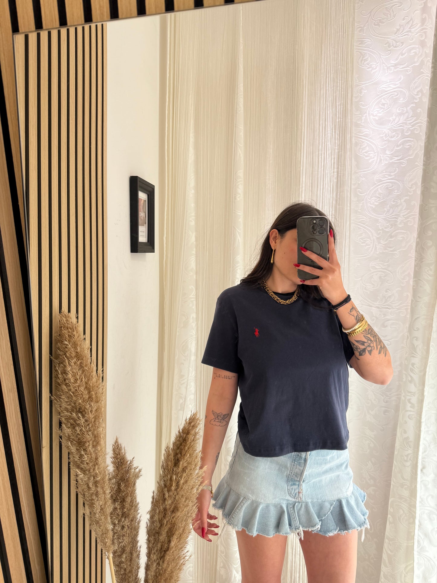 T-shirt Crop Ralph lauren