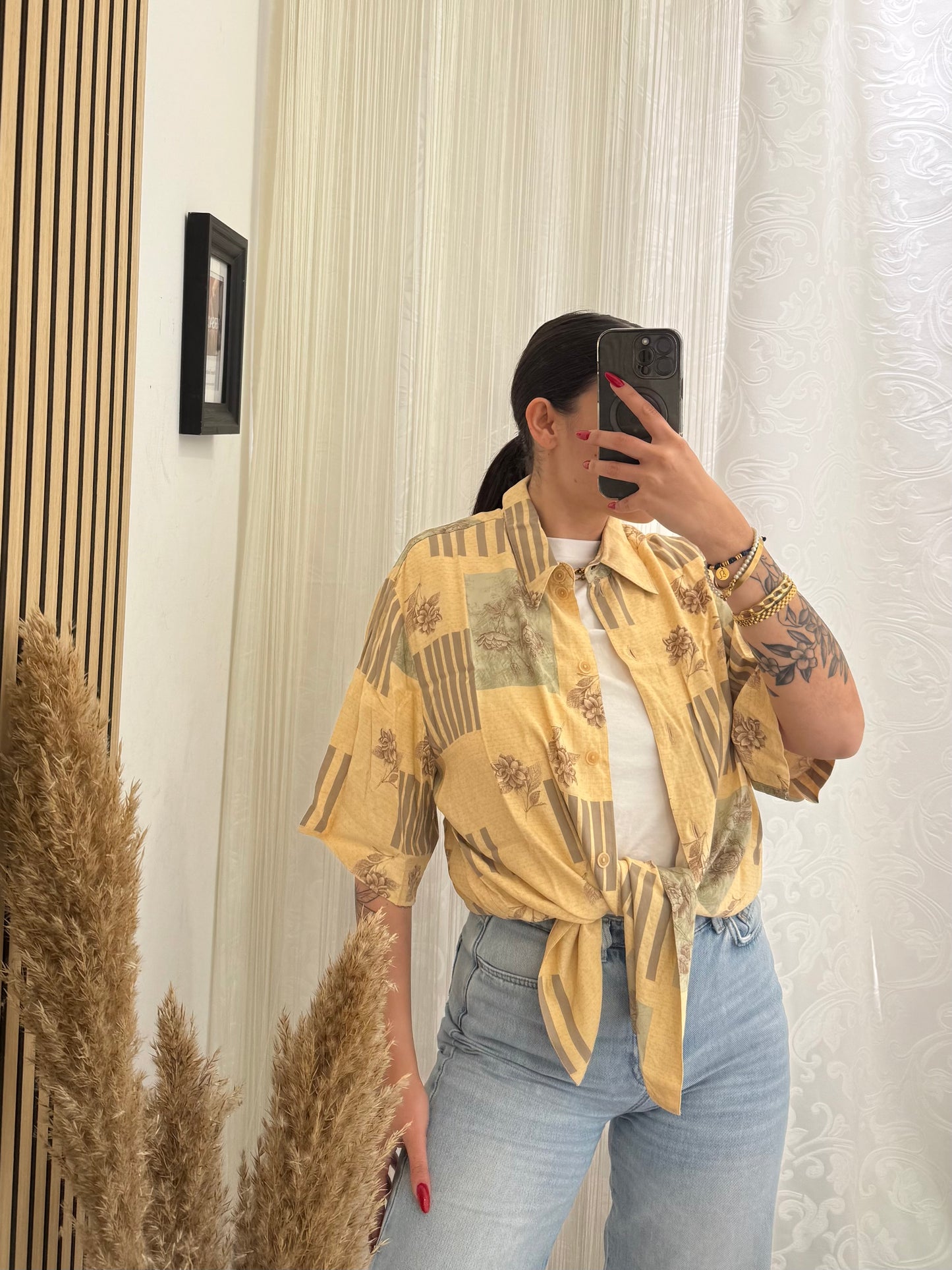 Camicia Vintage a fantasia