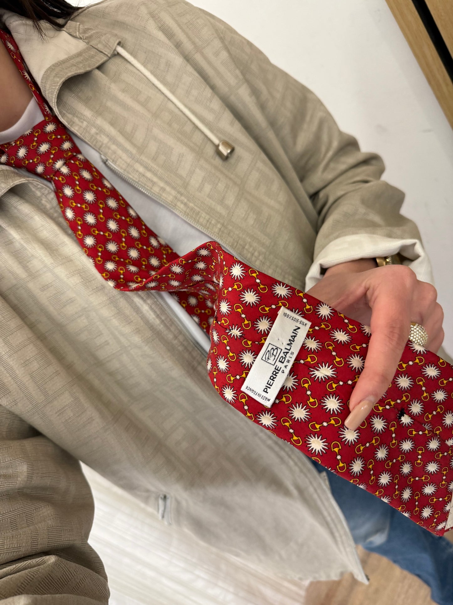 Cravatta Pierre Balmain Vintage