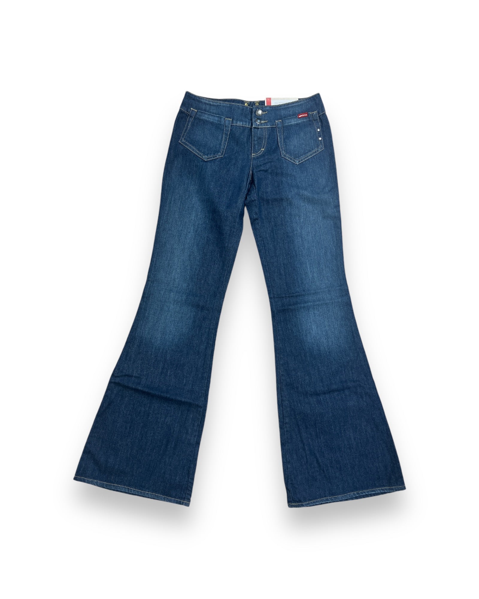 Denim Pants Jeans A Zampa Tezenis Denim Trousers Pantaloni Jeans