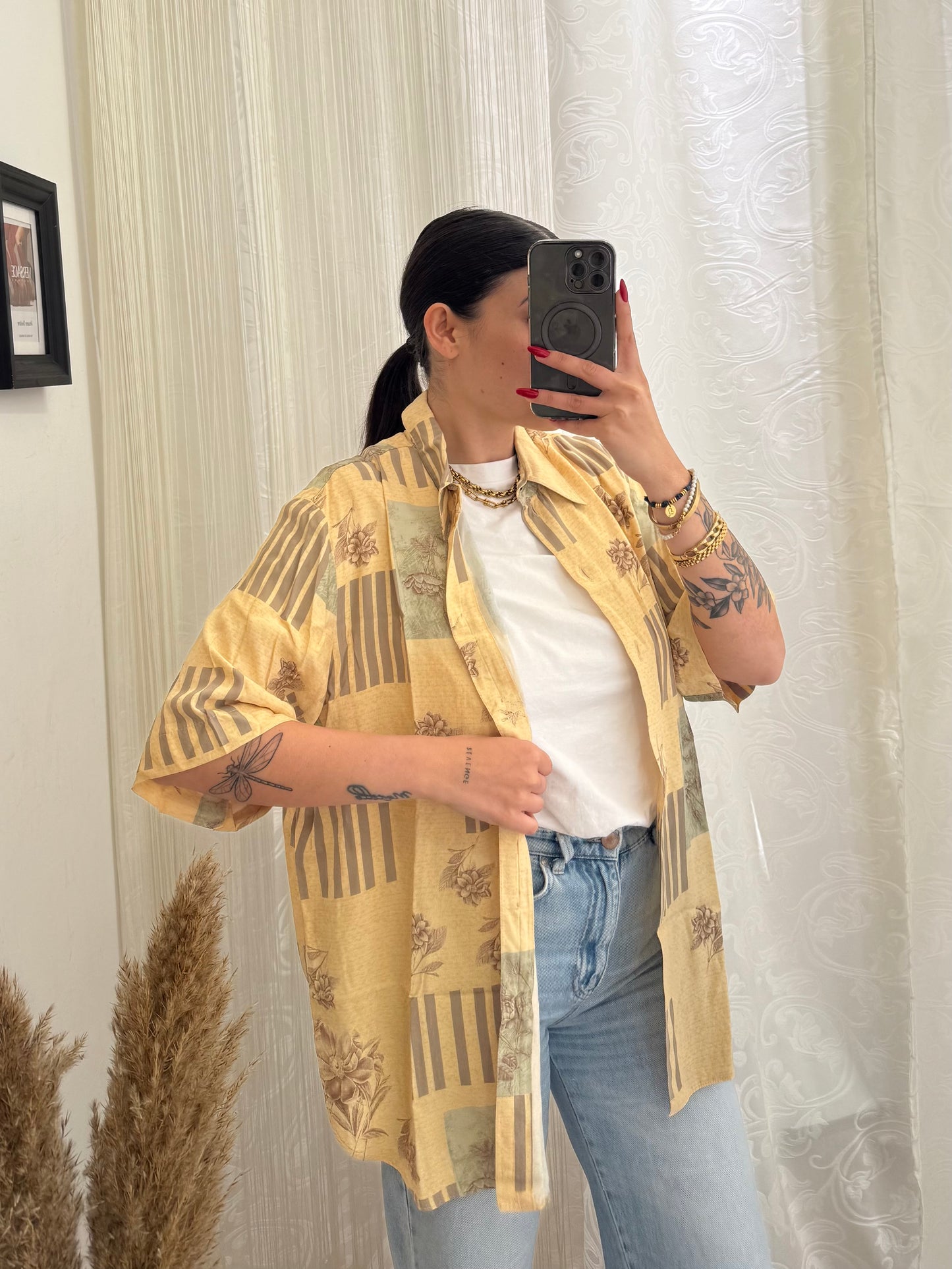 Camicia Vintage a fantasia