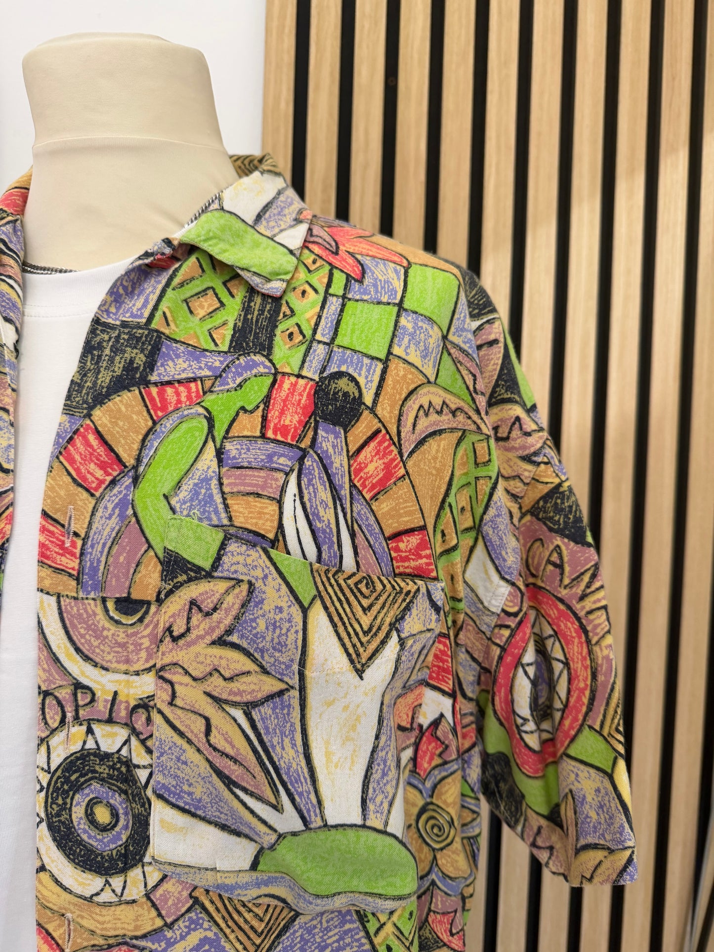 Camicia Vintage a fantasia S
