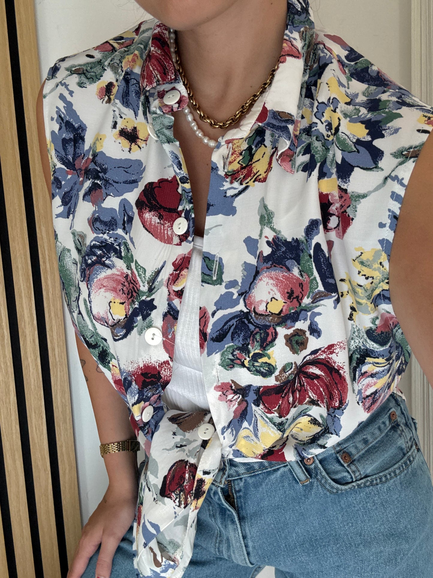 Camicia Vintage a fantasia
