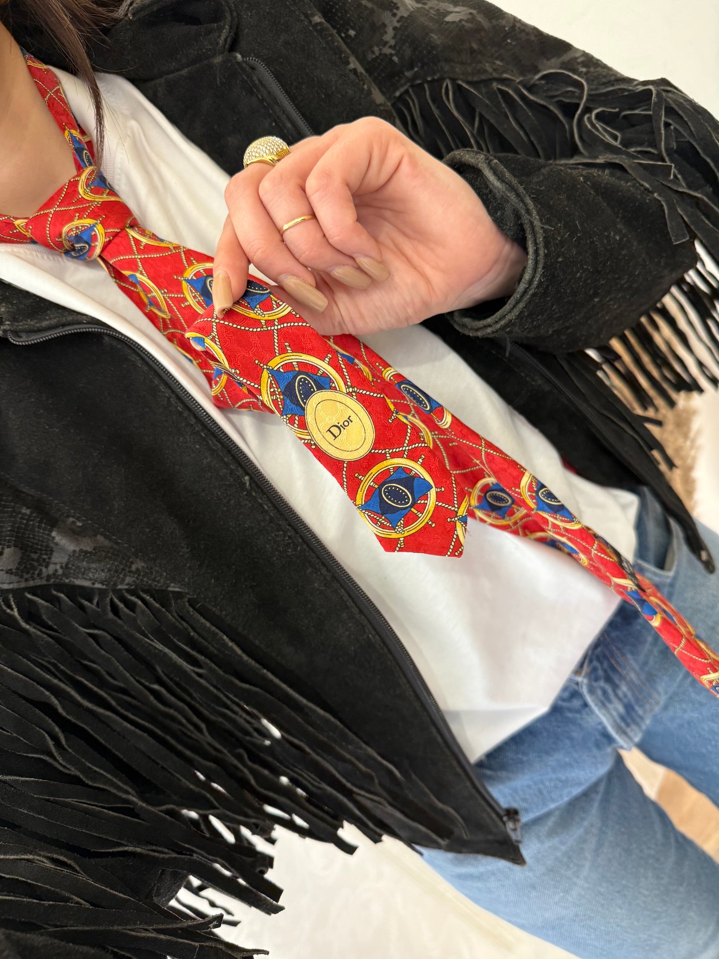 Cravatta Dior Vintage