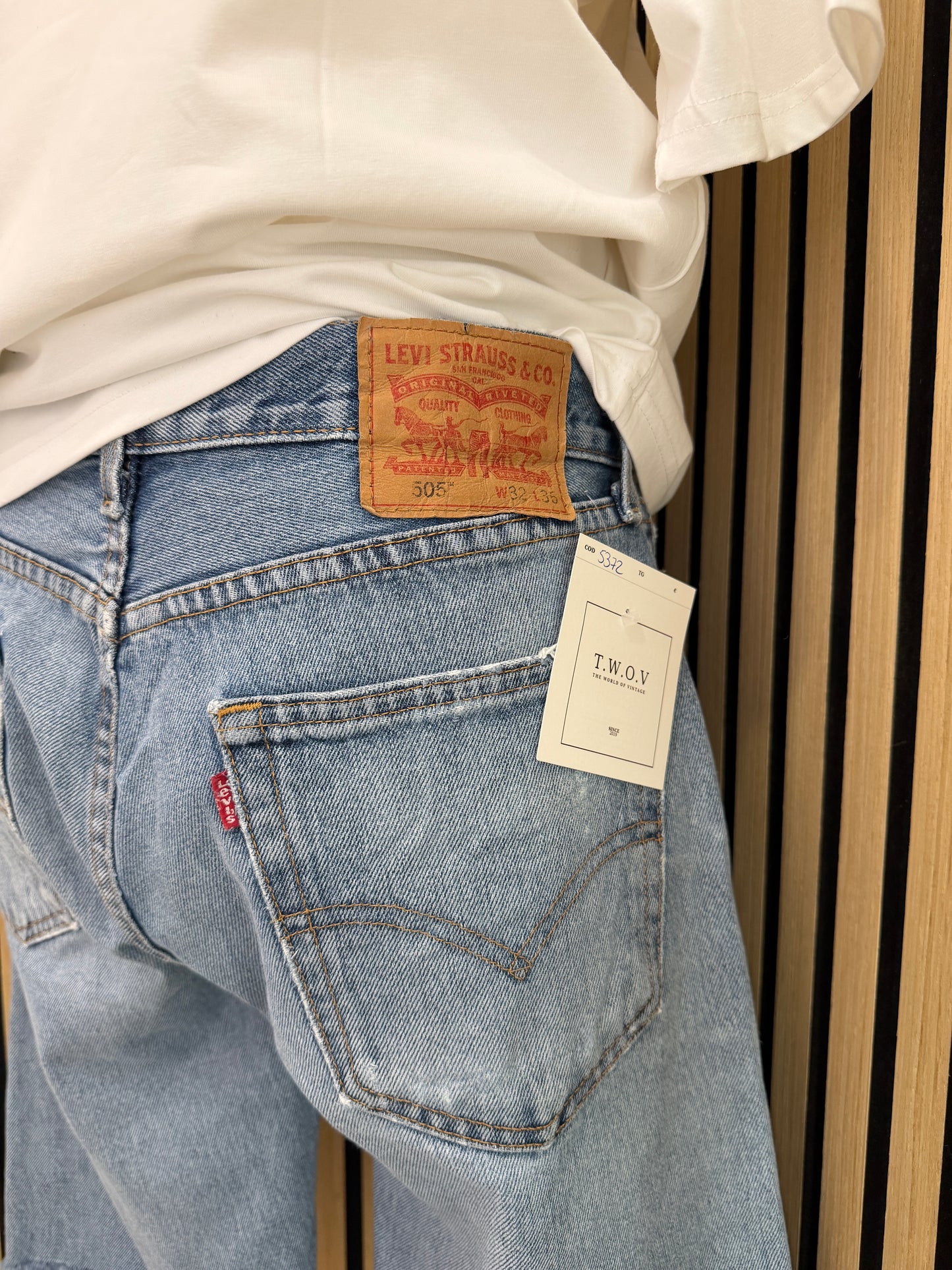 Shorts in Jeans Levi's 505 tg 44/46 ita