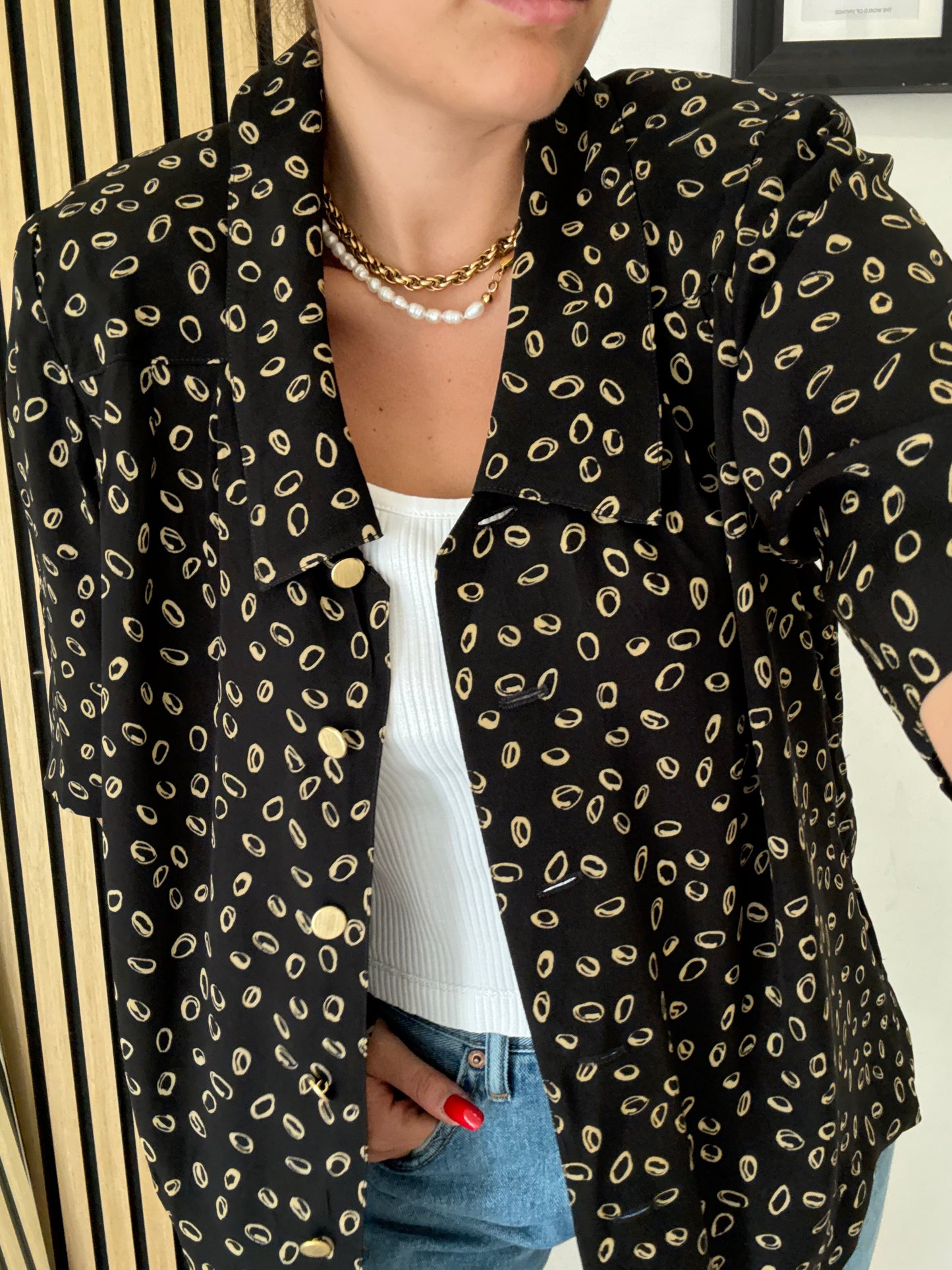 Camicia Vintage a fantasia