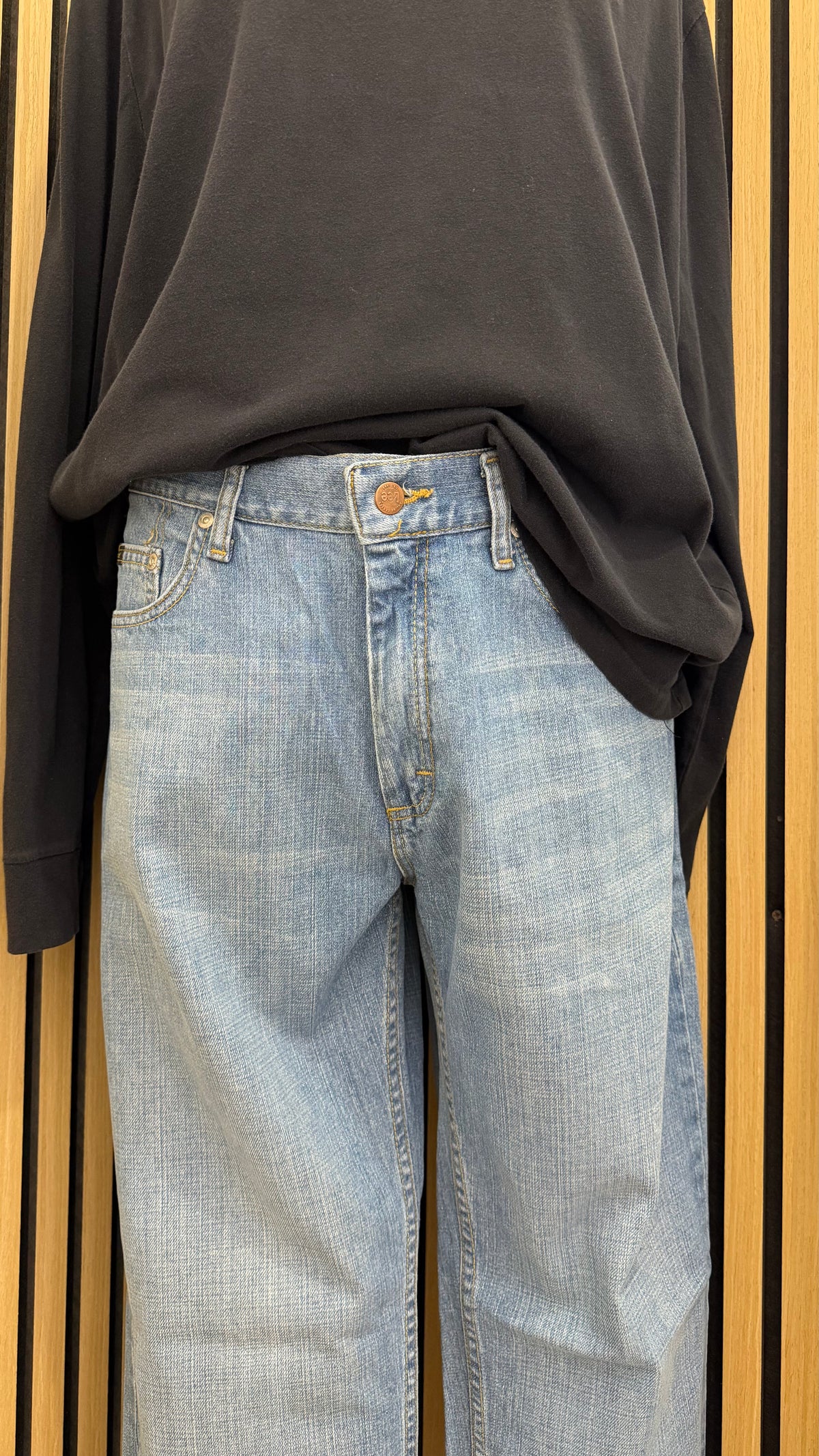 Jeans Lee Premium Select Relaxed Straight Leg tg 46 ita