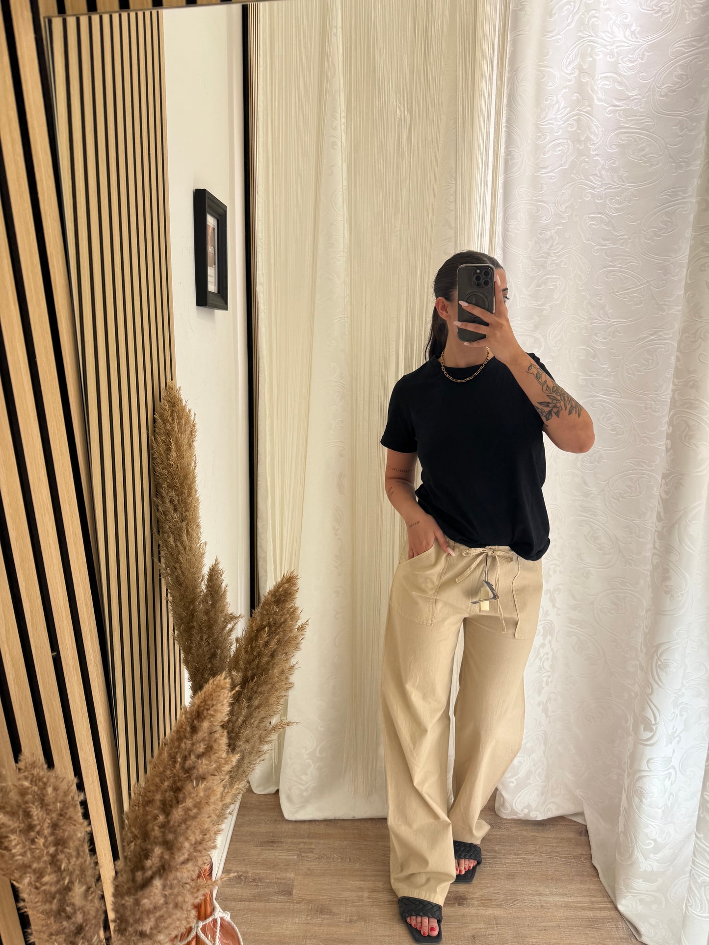 Pantalaccio in cotone nuovo etichettato