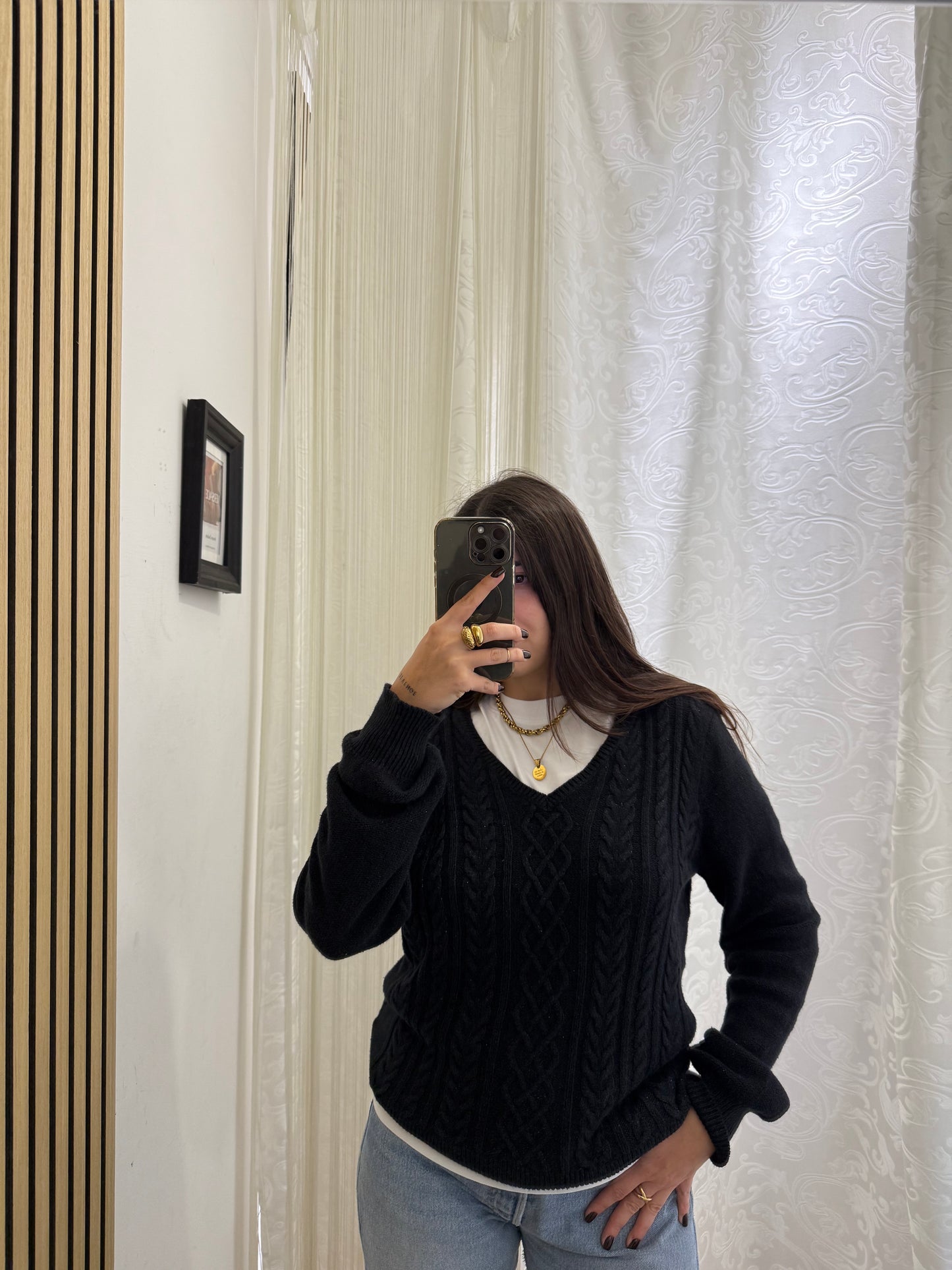 Maglioncino Chaps in lurex Vintage