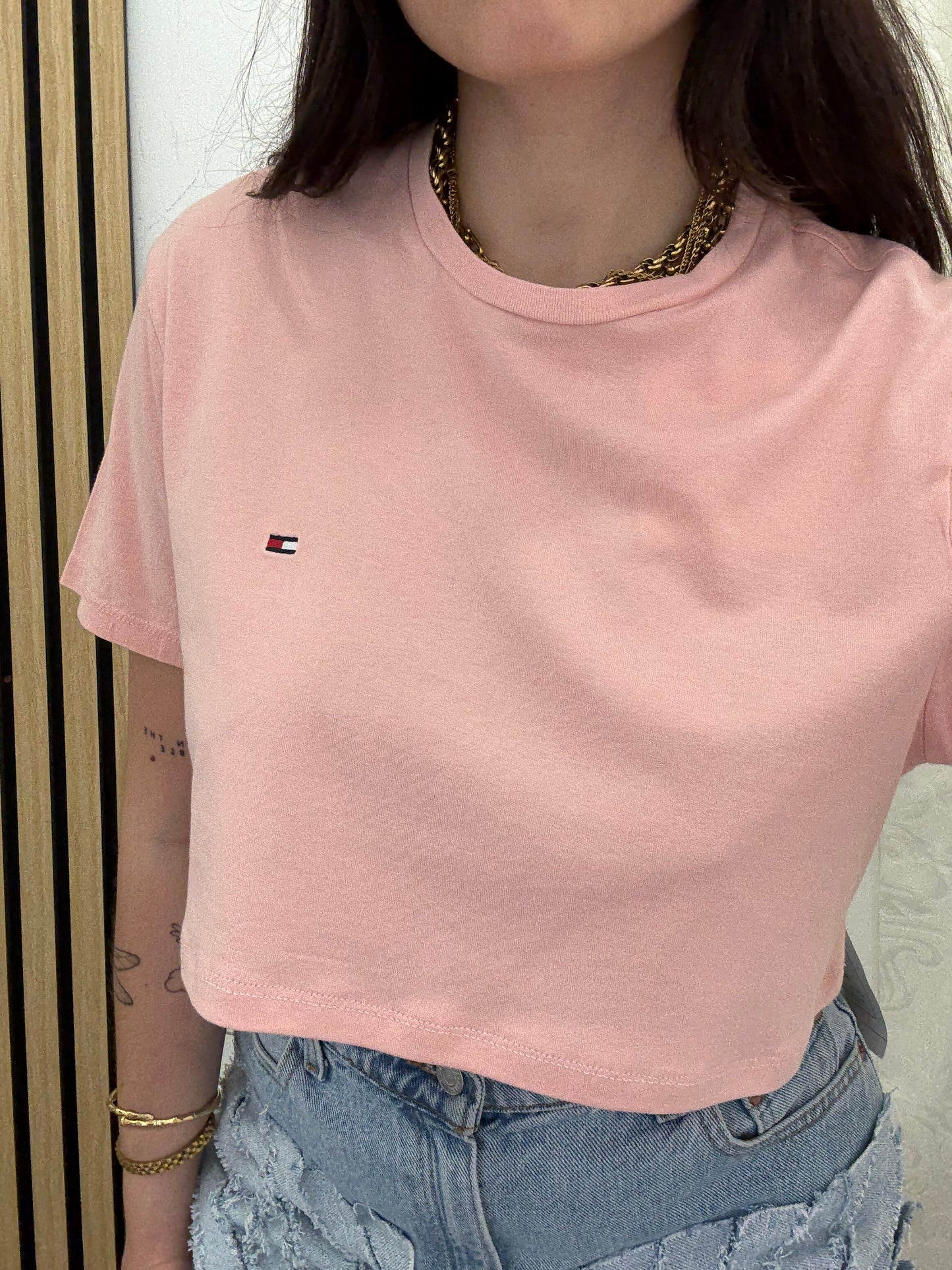 T-shirt Tommy Crop