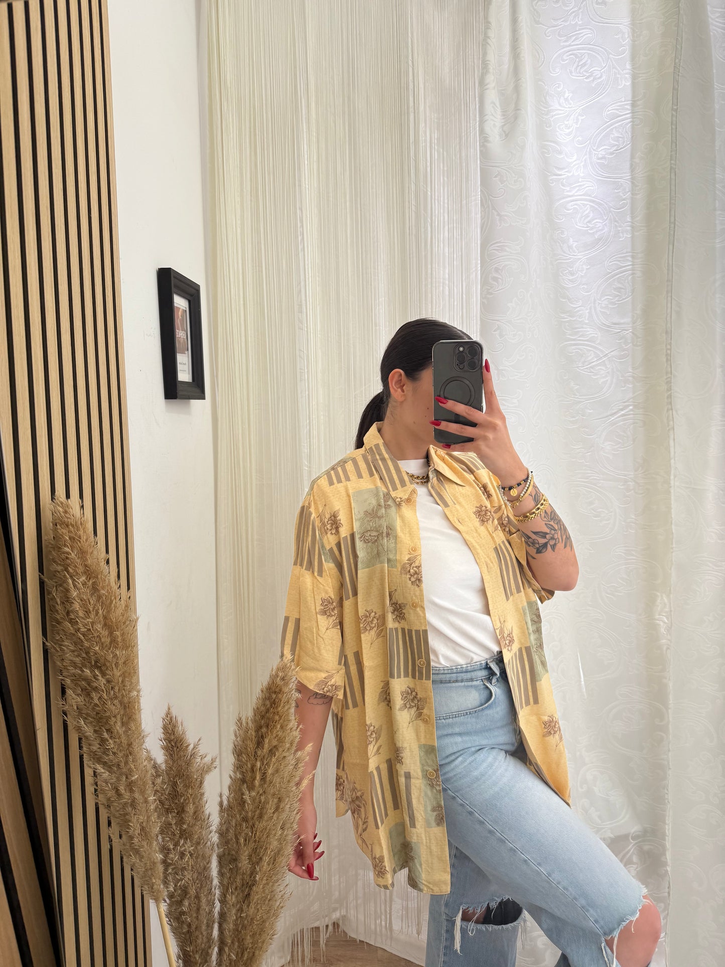Camicia Vintage a fantasia