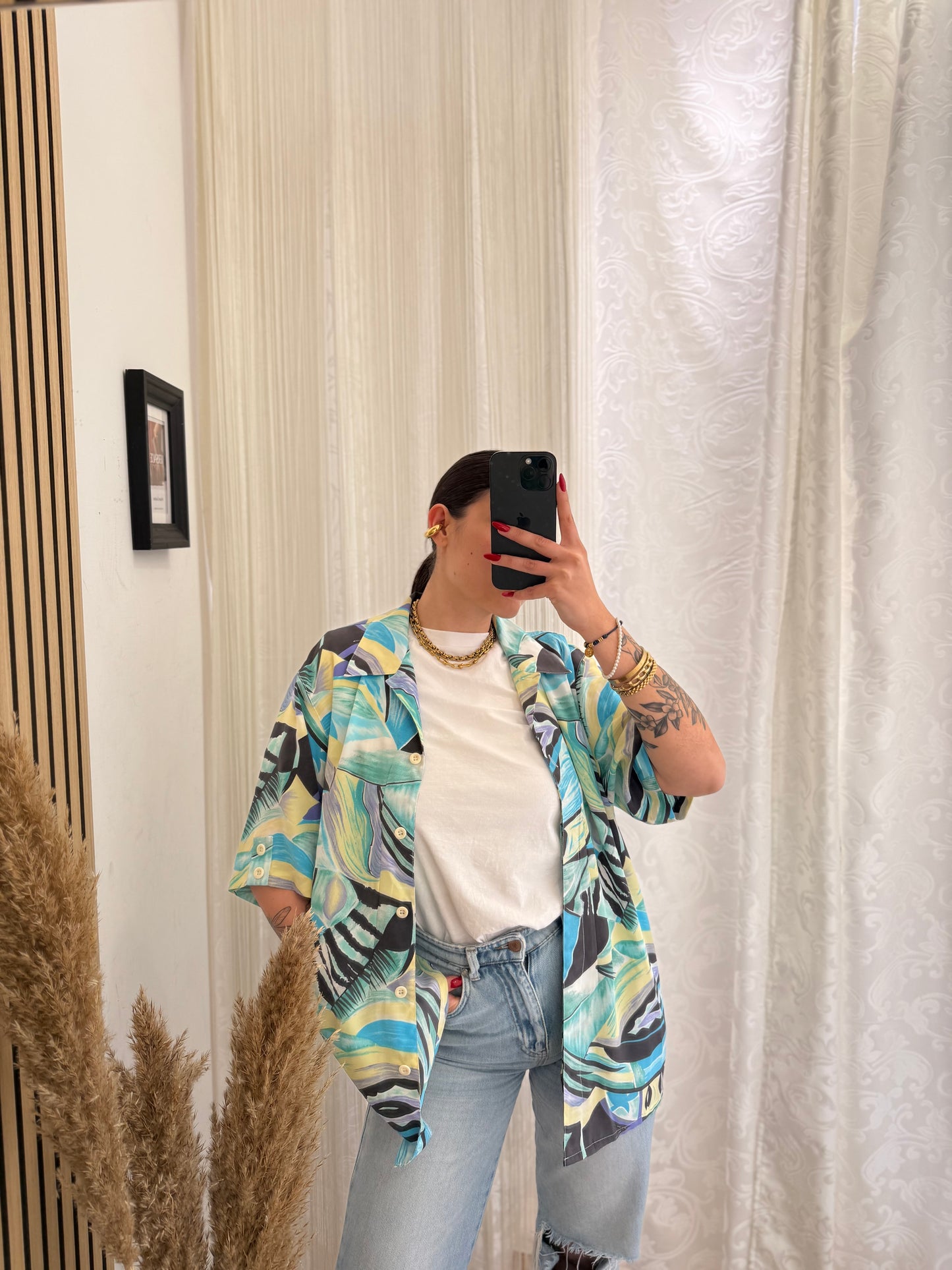 Camicia Vintage a fantasia