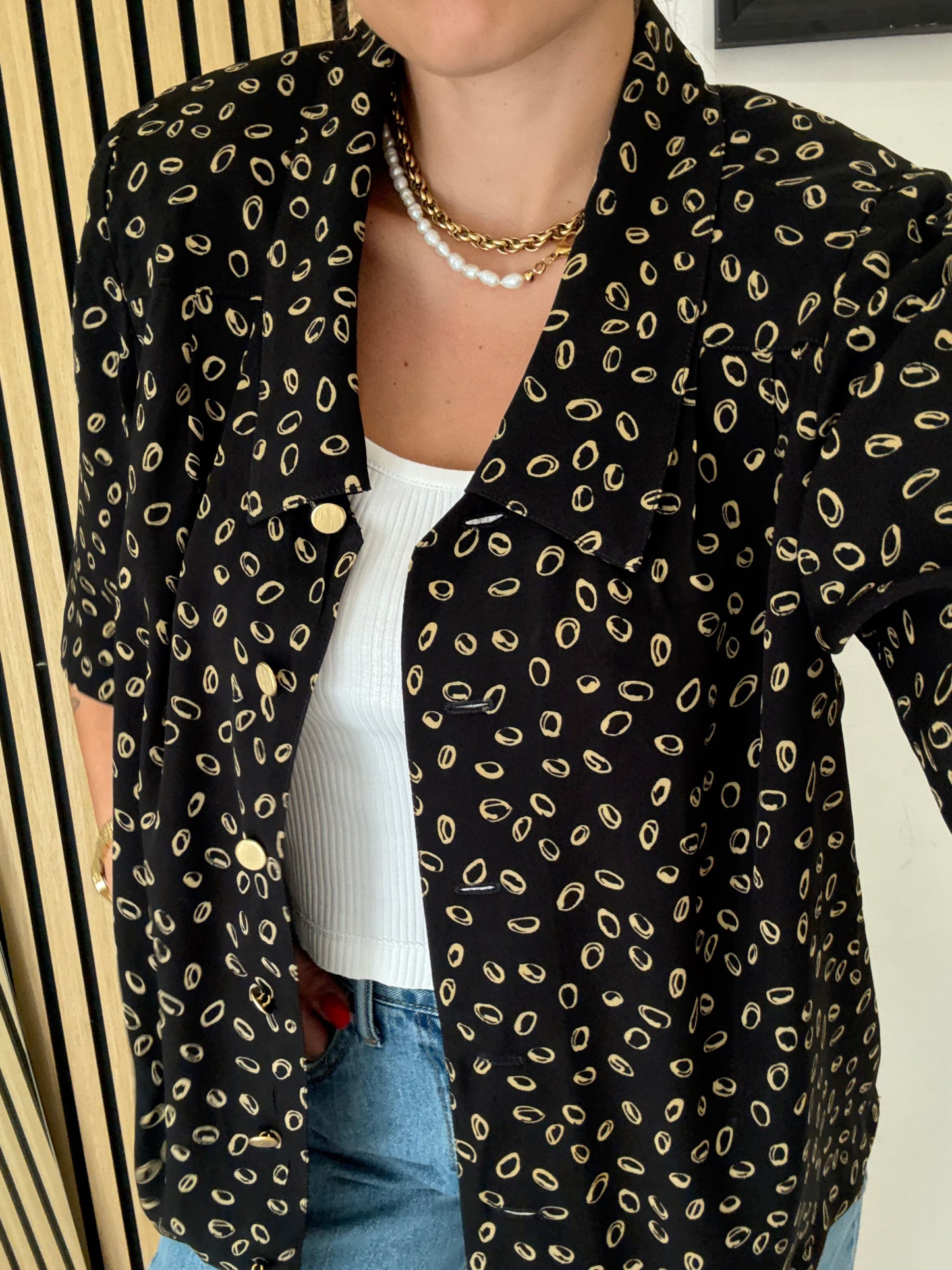 Camicia Vintage a fantasia