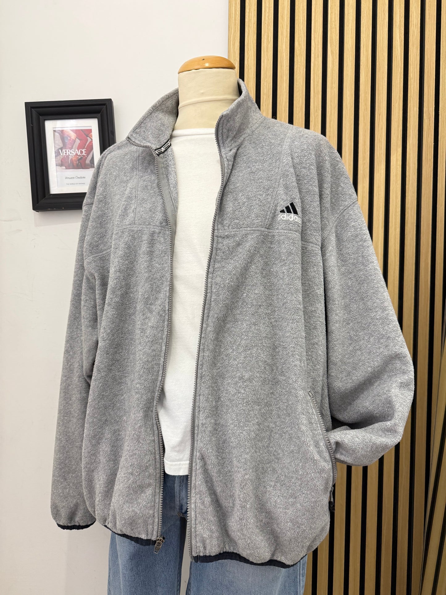 Felpa in pile Adidas unisex