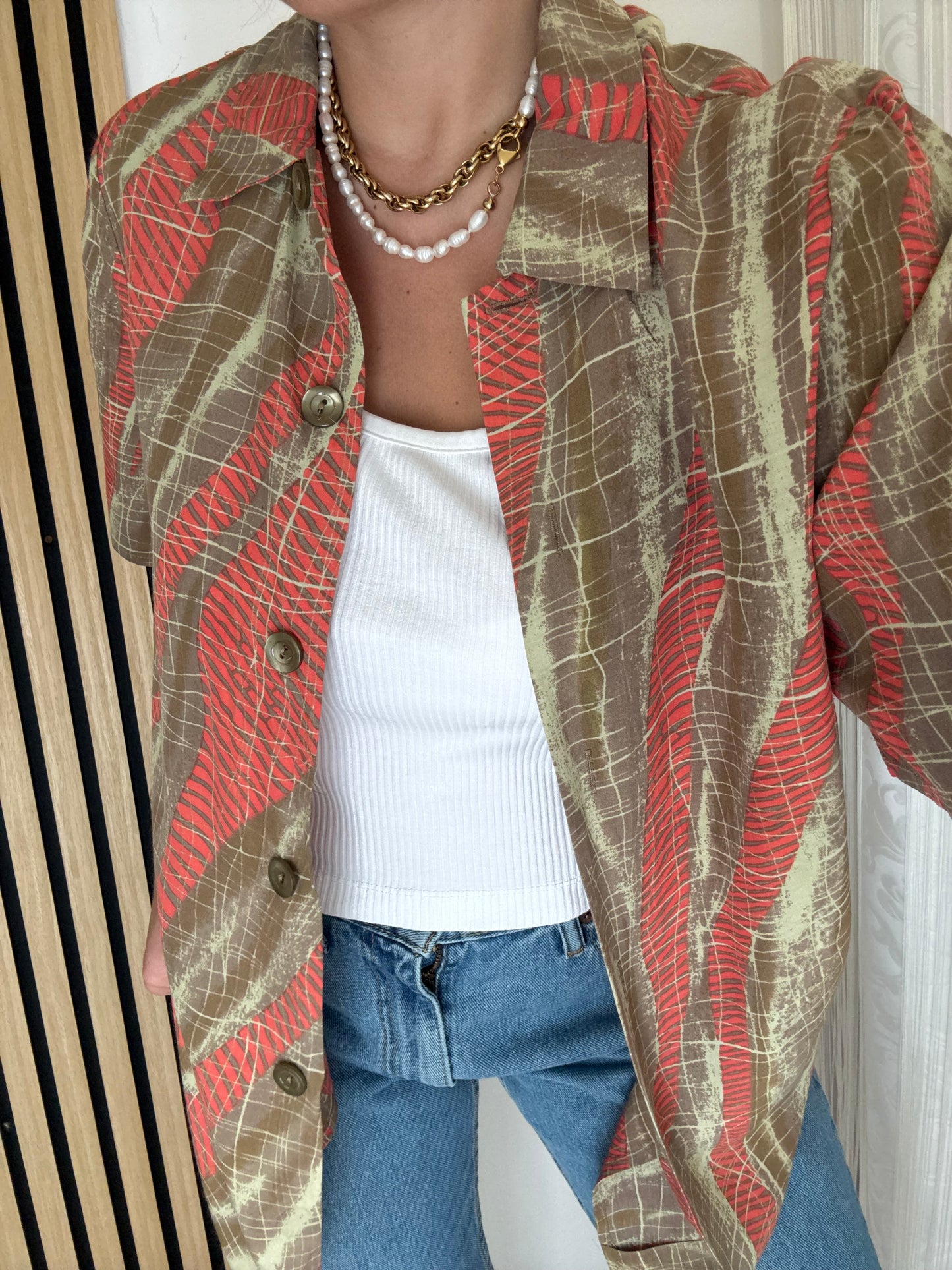 Camicia Vintage a fantasia