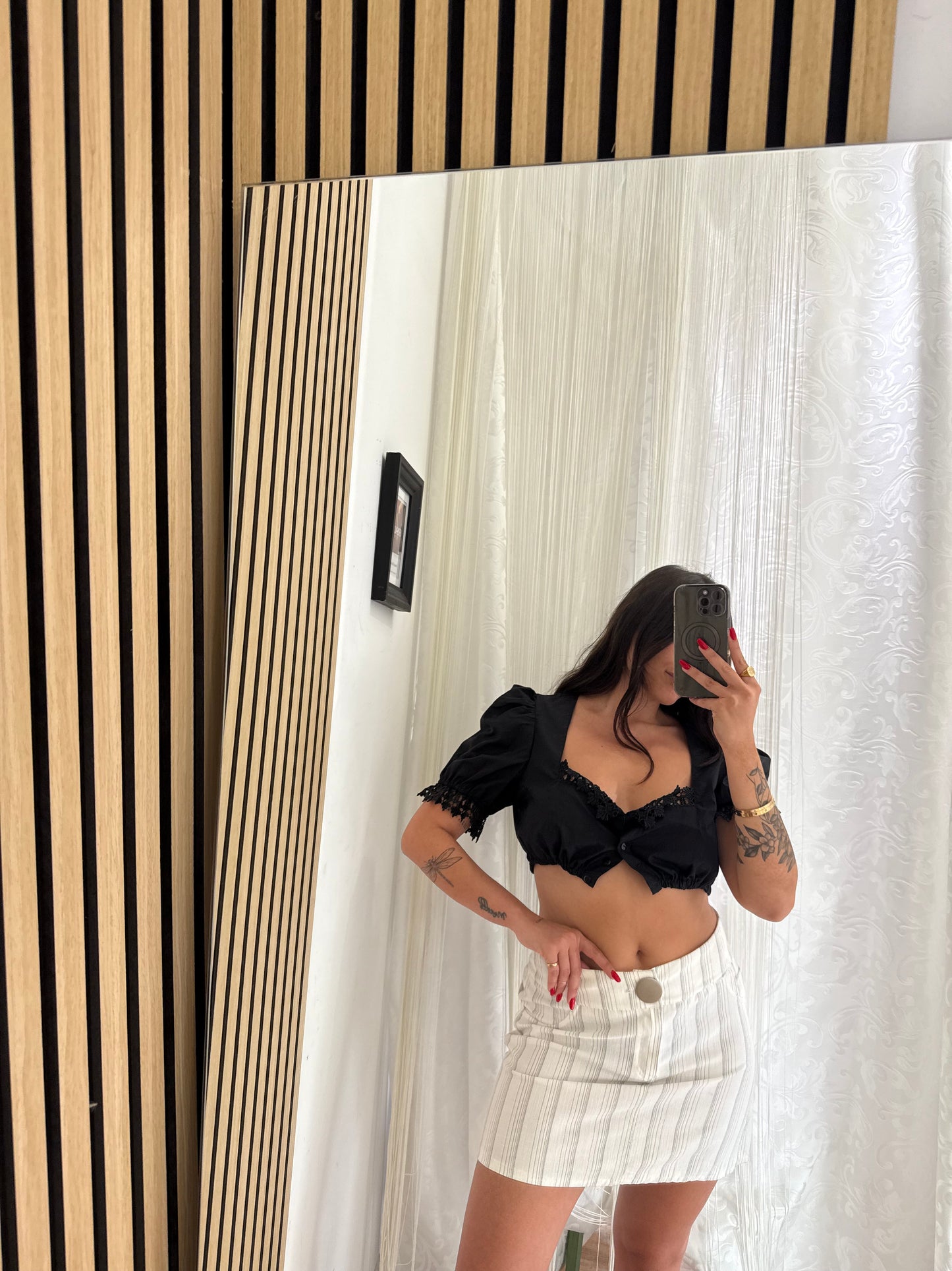 Top Vintage in cotone
