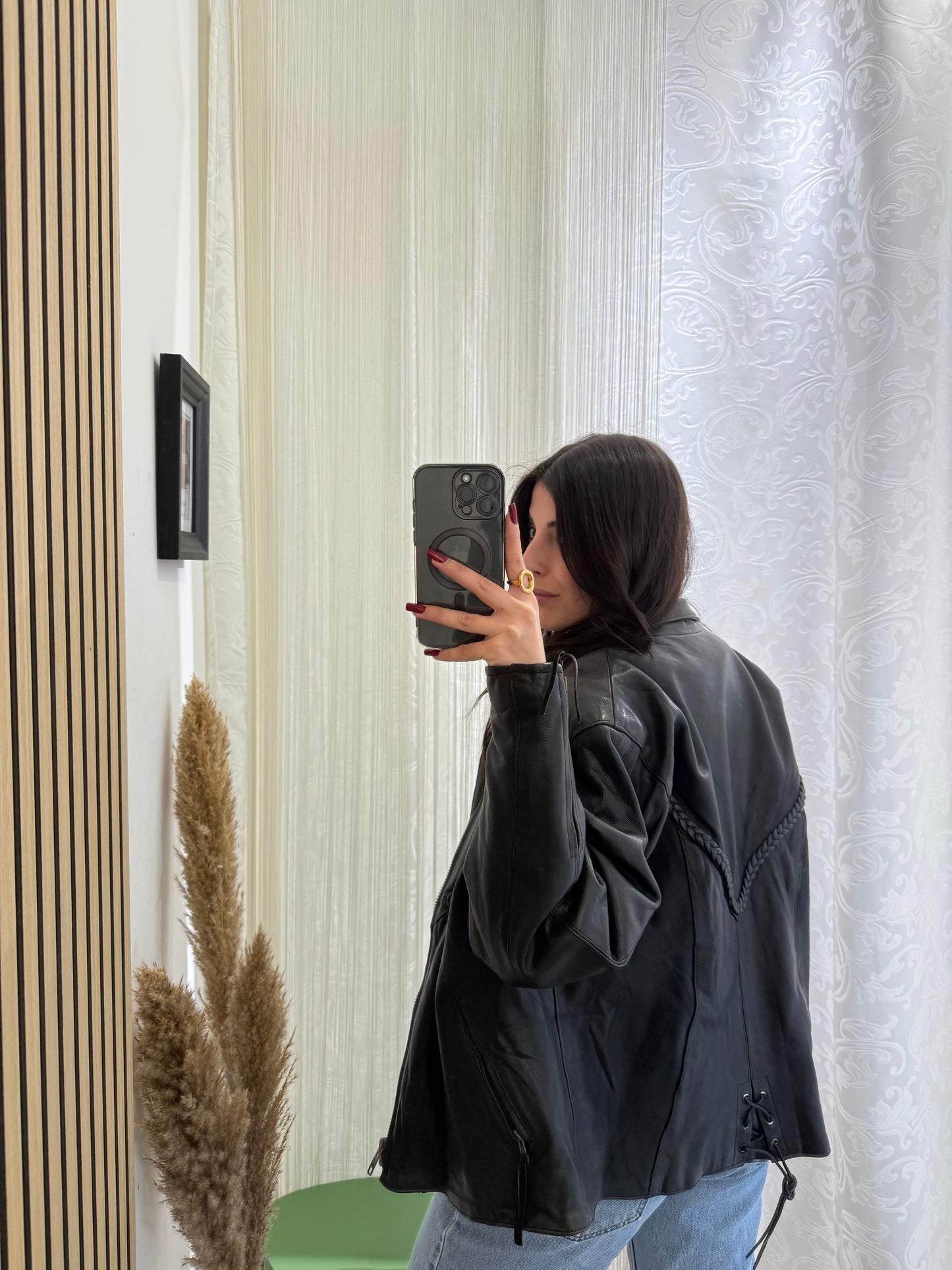 Giacca in vera pelle, unisex