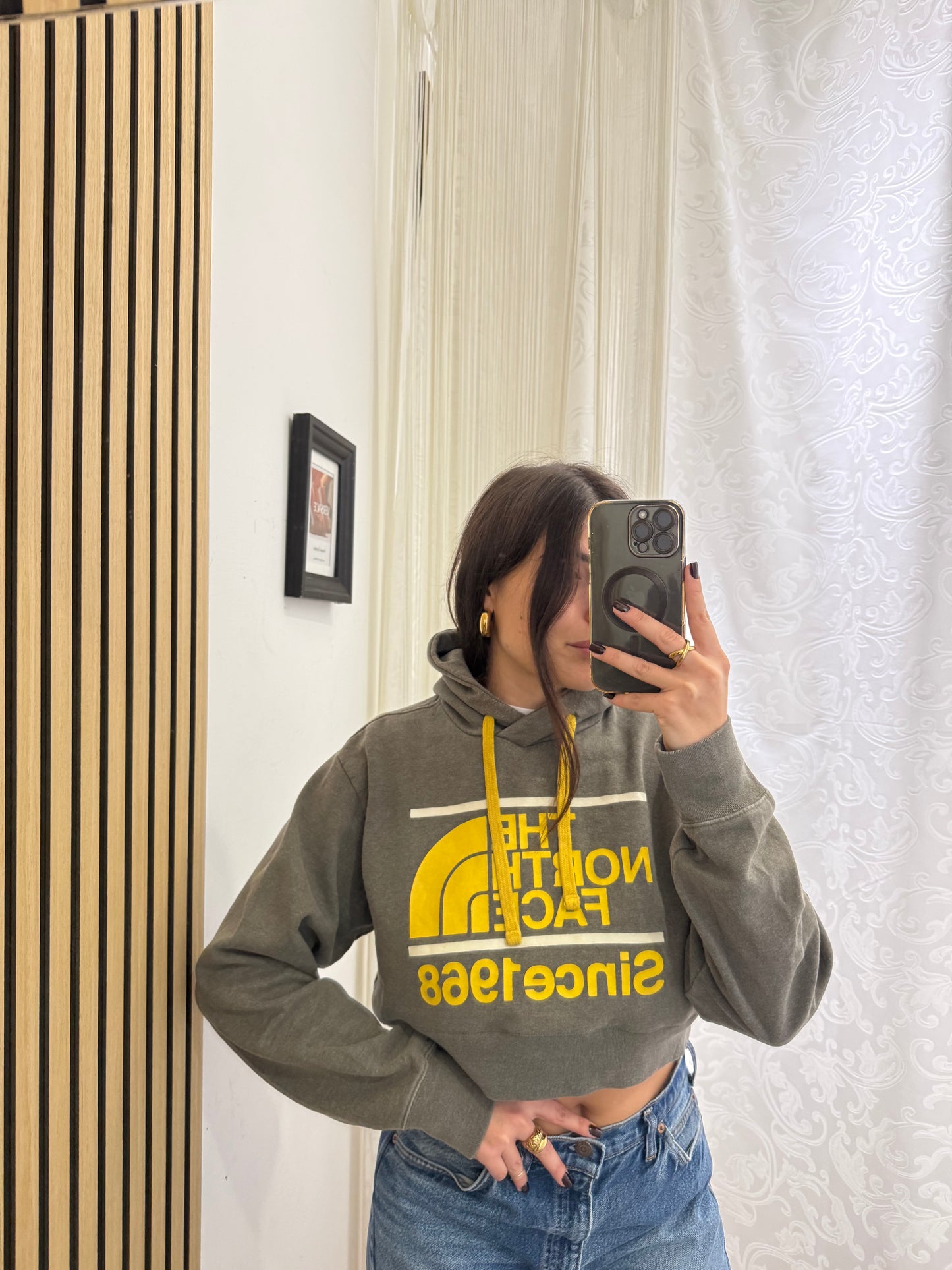 Felpa The north Face Crop