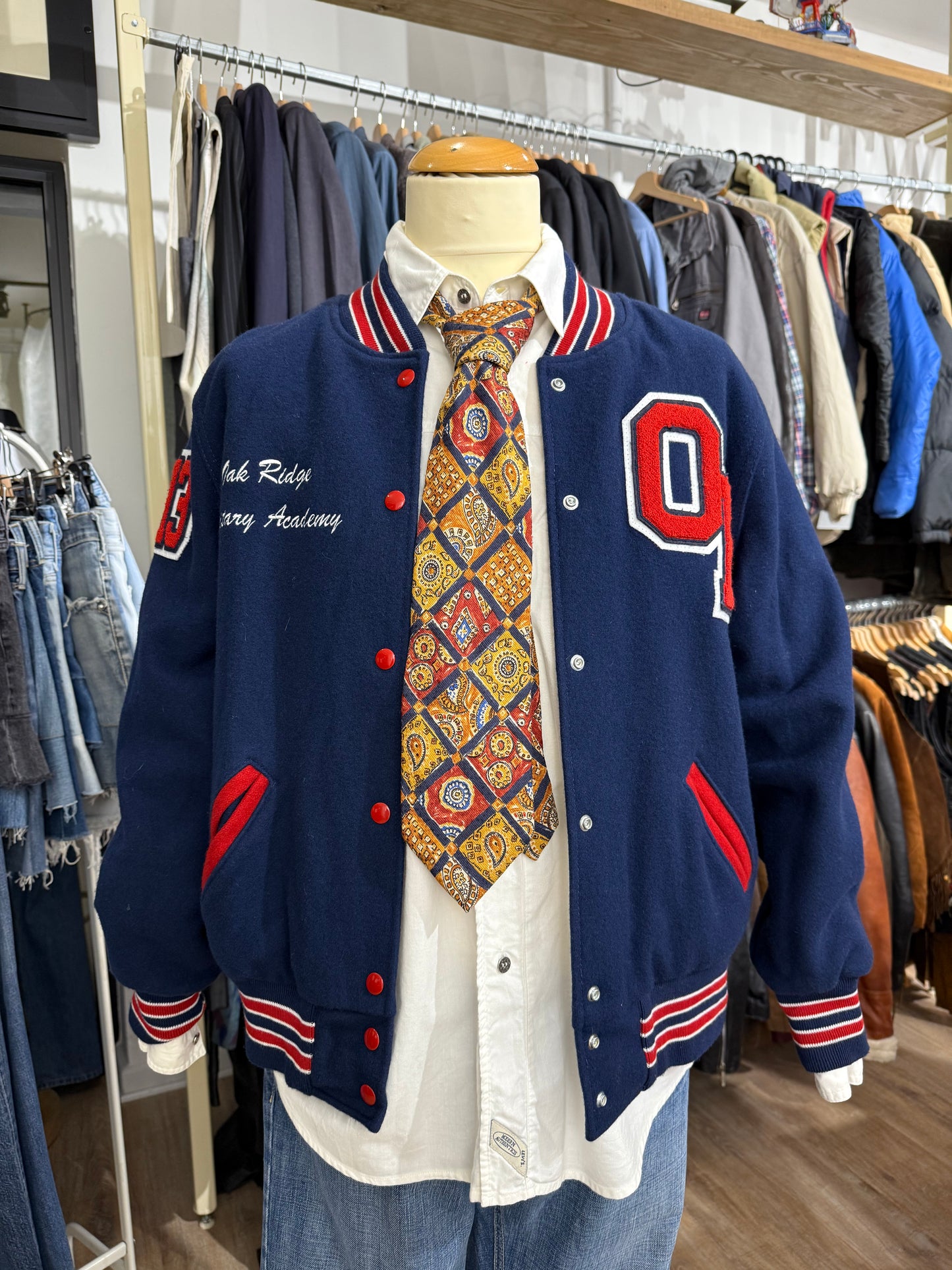 Varsity Jacket Military Accademy Unisex