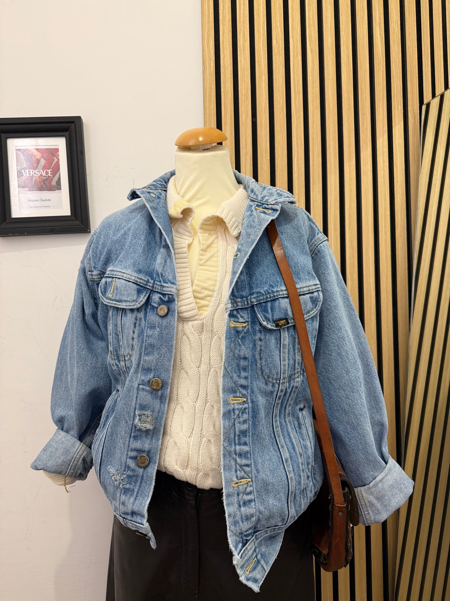 Giacca di Jeans Lee unisex Vintage