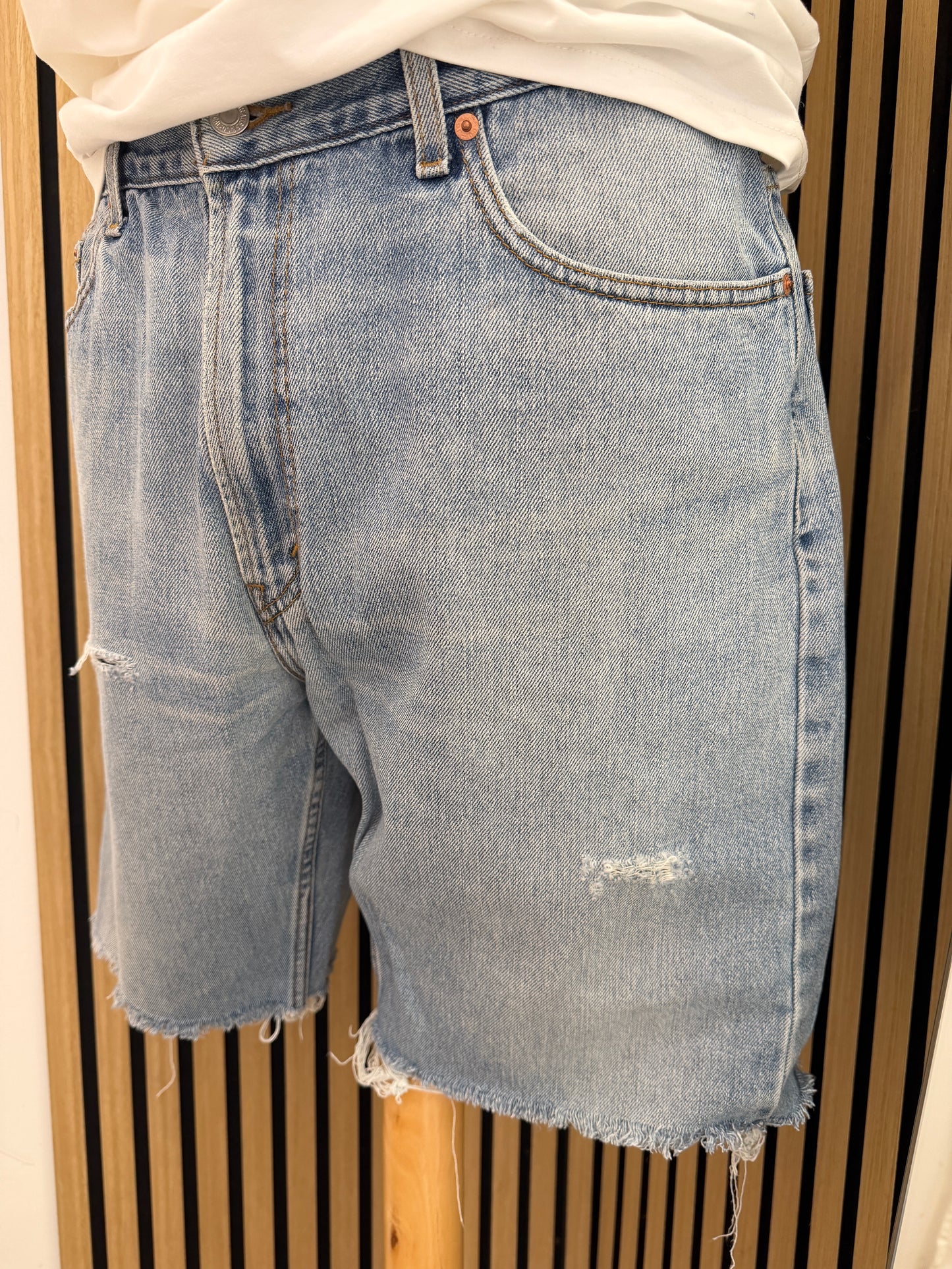 Shorts in Denim Levi's 505 Vintage tg.50/52 ita