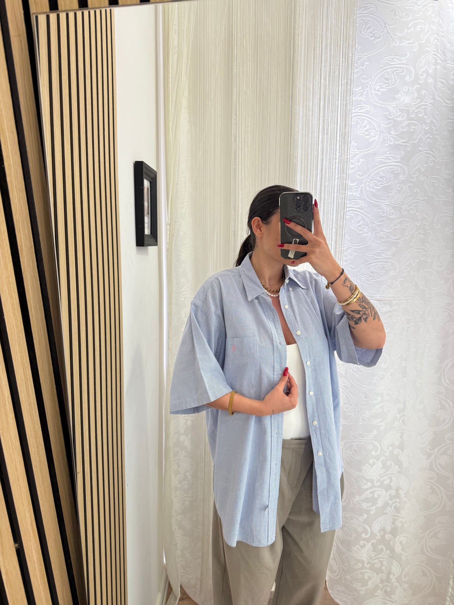 UNISEX Camicia Ralph mezza manica