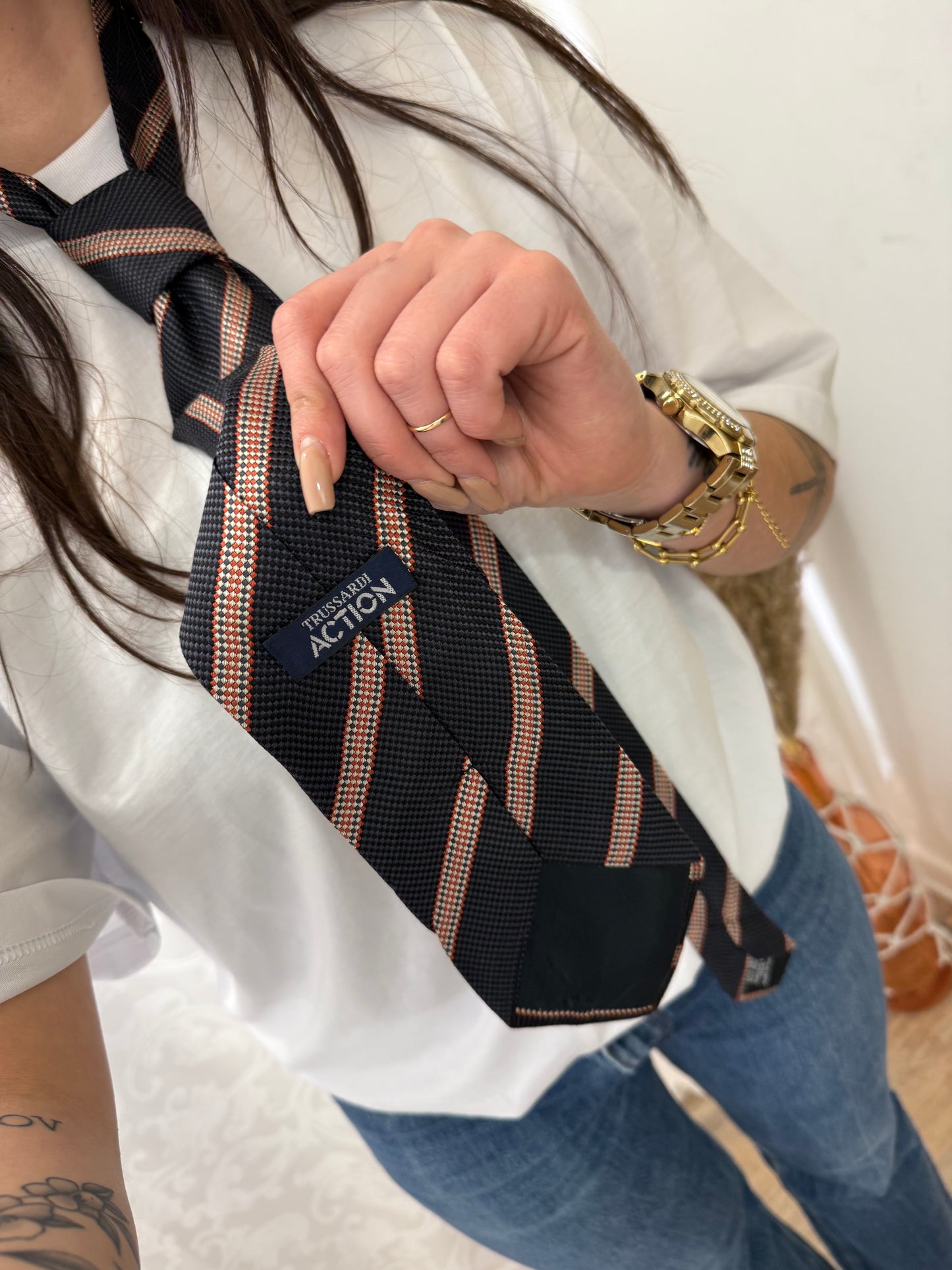 Cravatta Trussardi Vintage