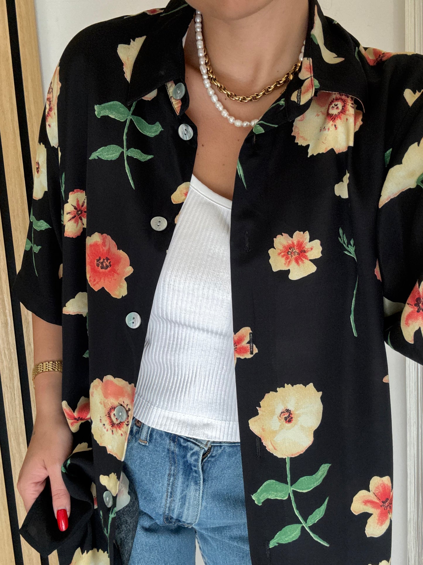 Camicia Vintage a fantasia