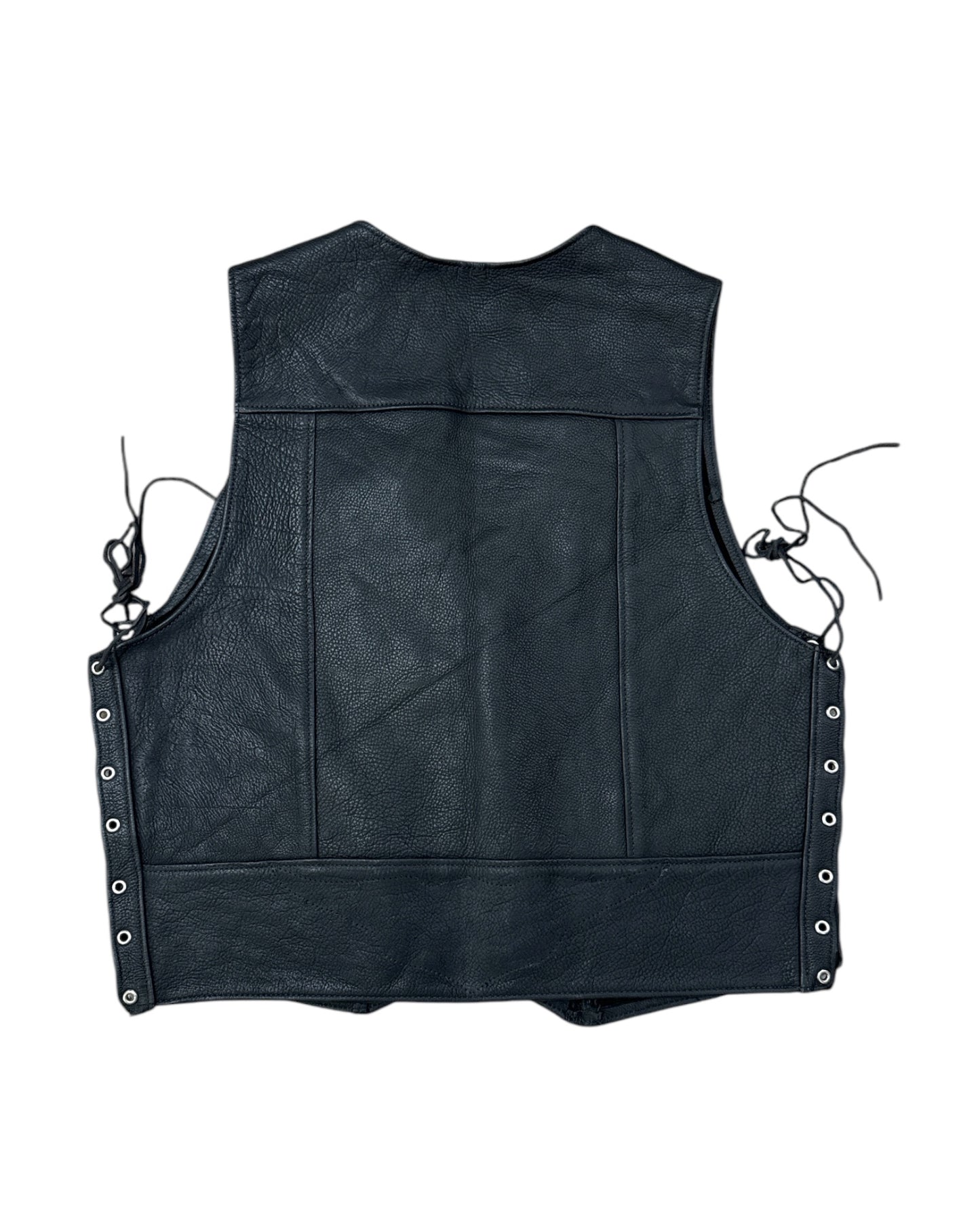 Gilet Vintage in vera Pelle unisex