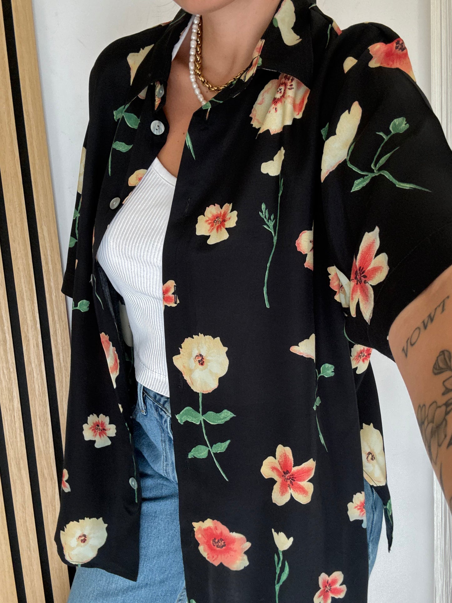 Camicia Vintage a fantasia