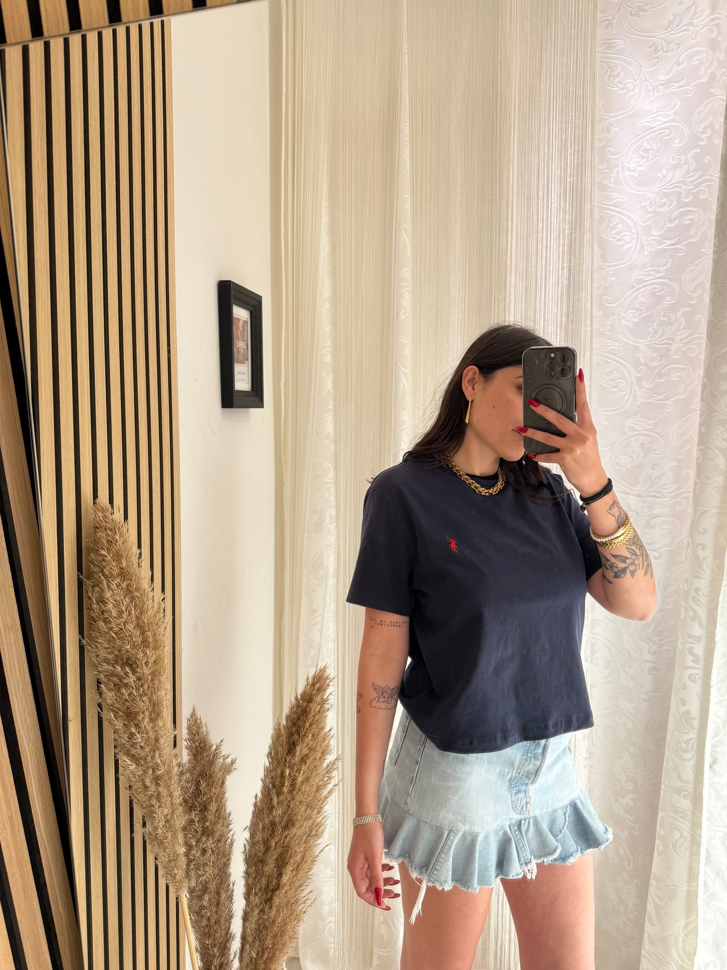 T-shirt Crop Ralph lauren