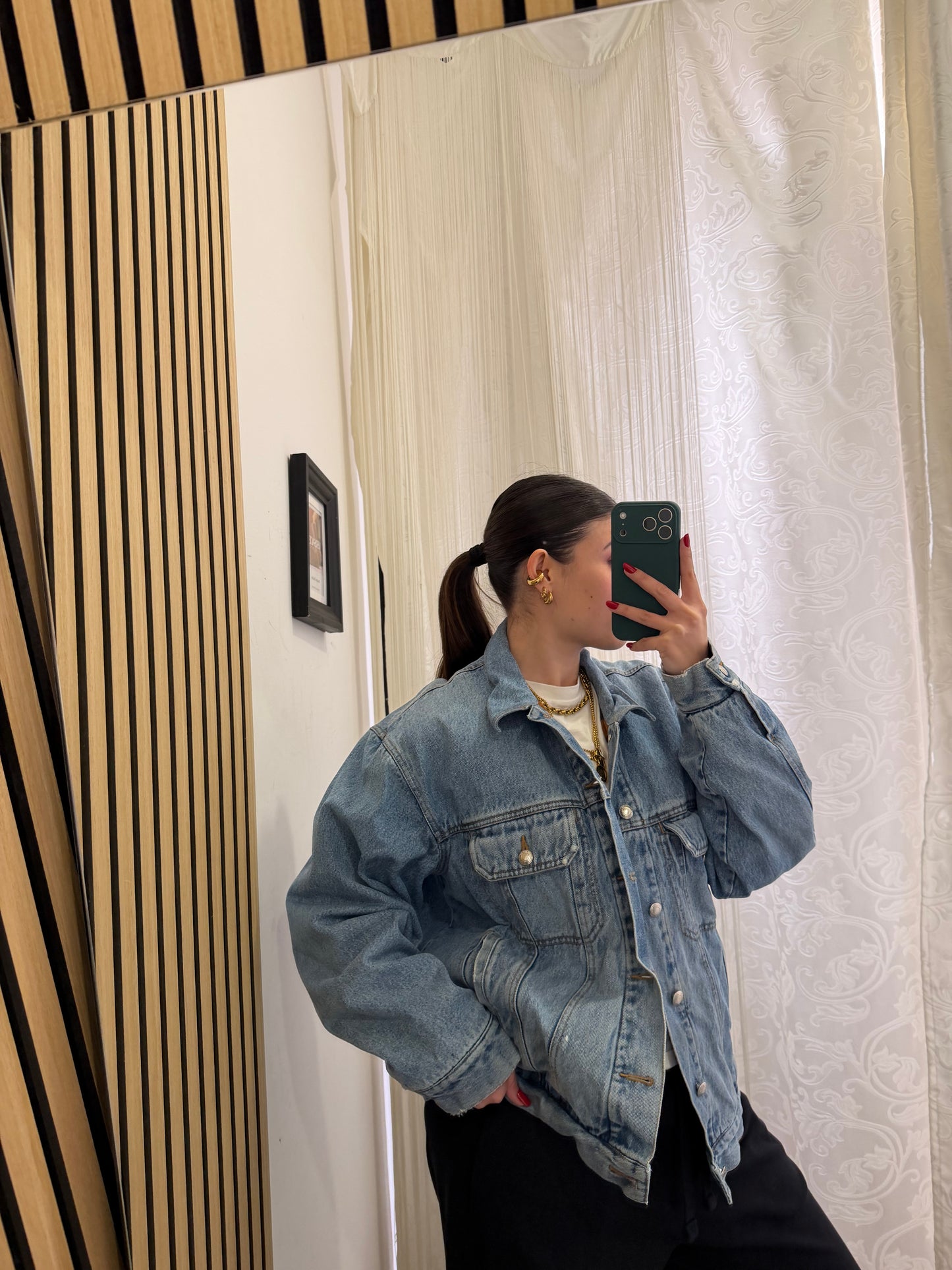 Woolrich Denim Jacket – Fodera in Lana / Unisex