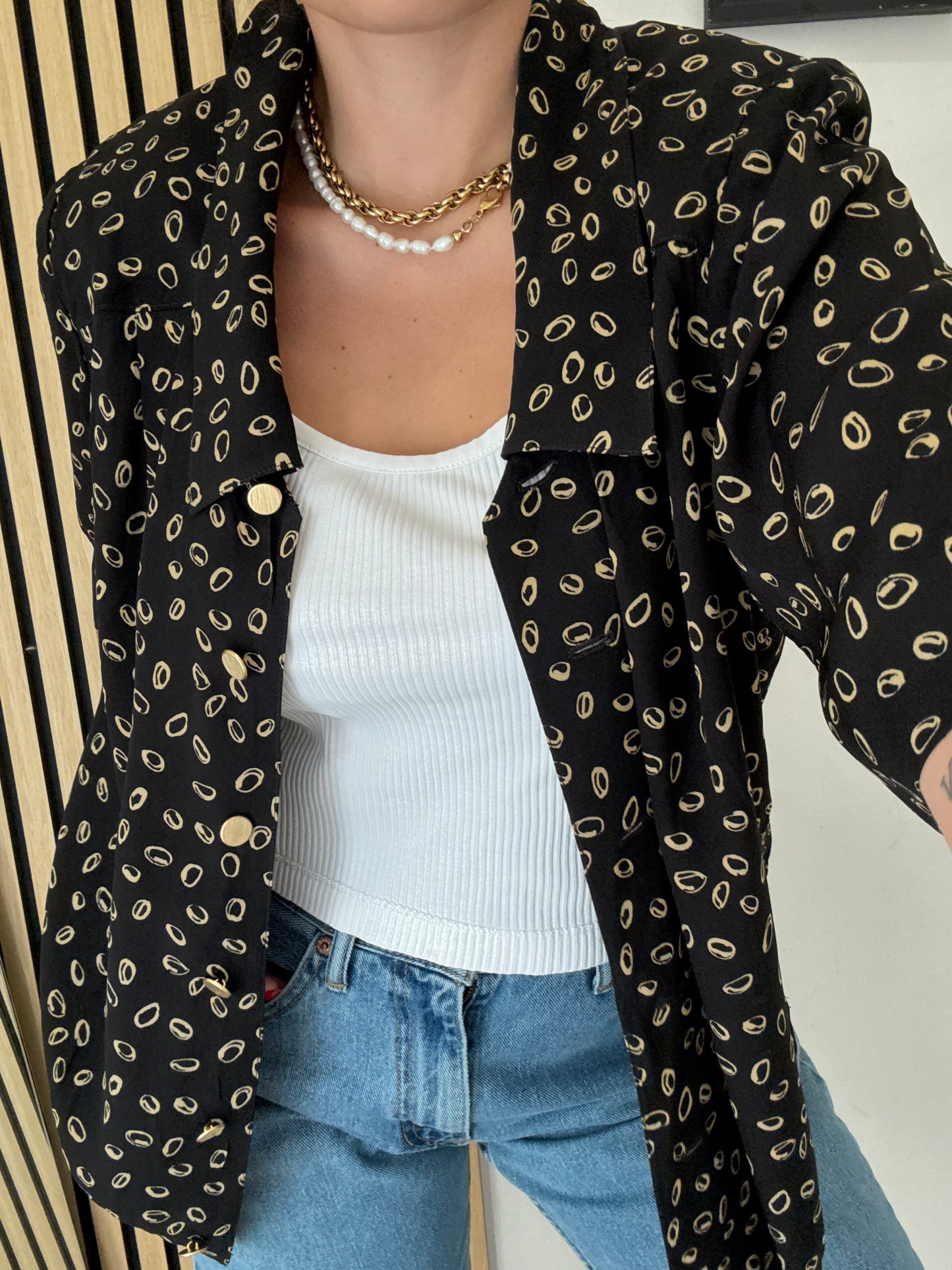 Camicia Vintage a fantasia