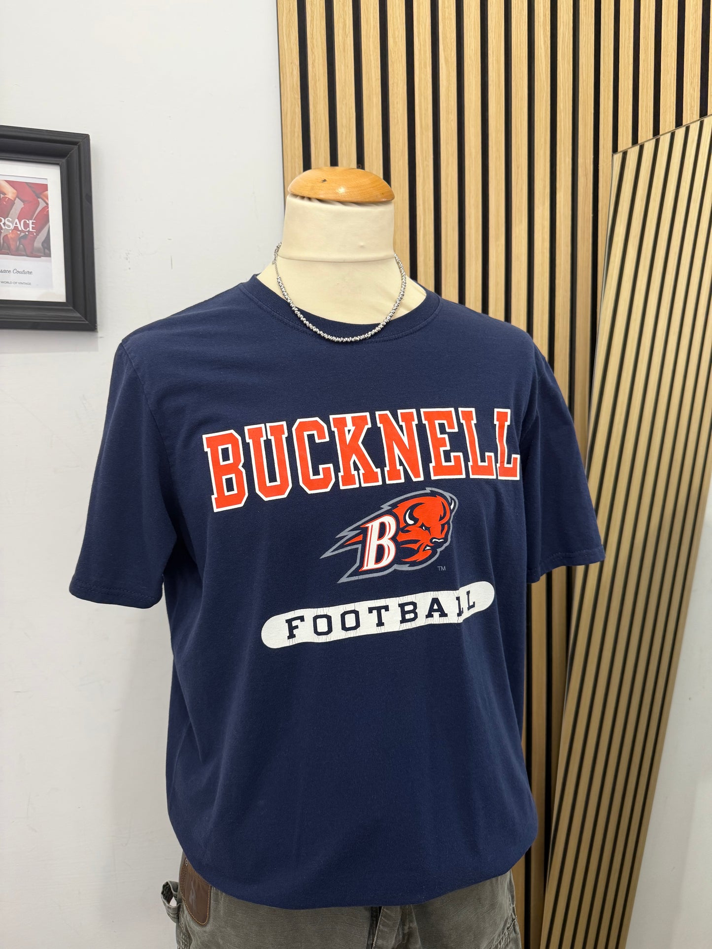 T-shirt 🏈 Maglietta Vintage Bucknell Football – College Team Tee (USA)