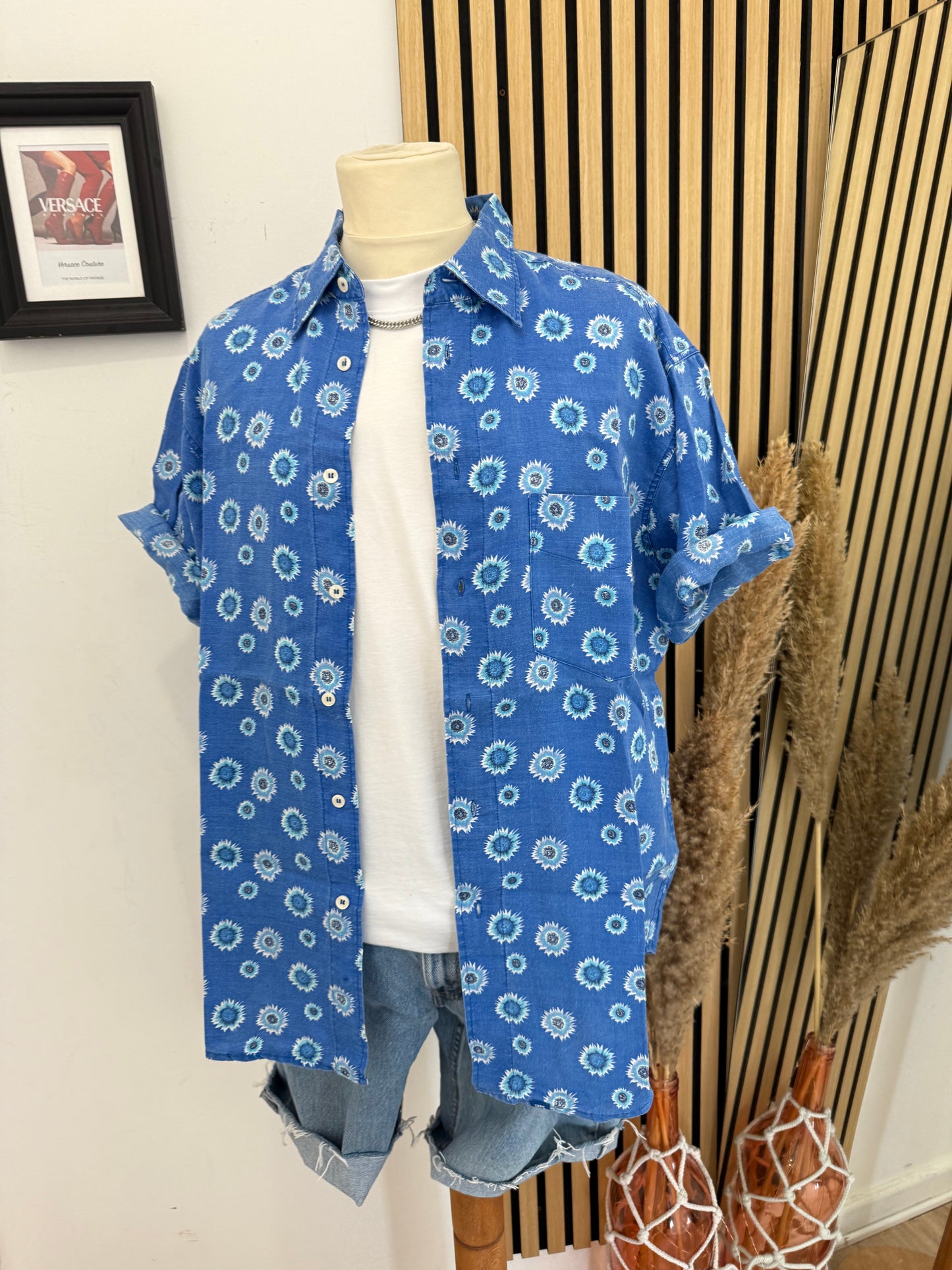 Camicia Vintage 100% lino