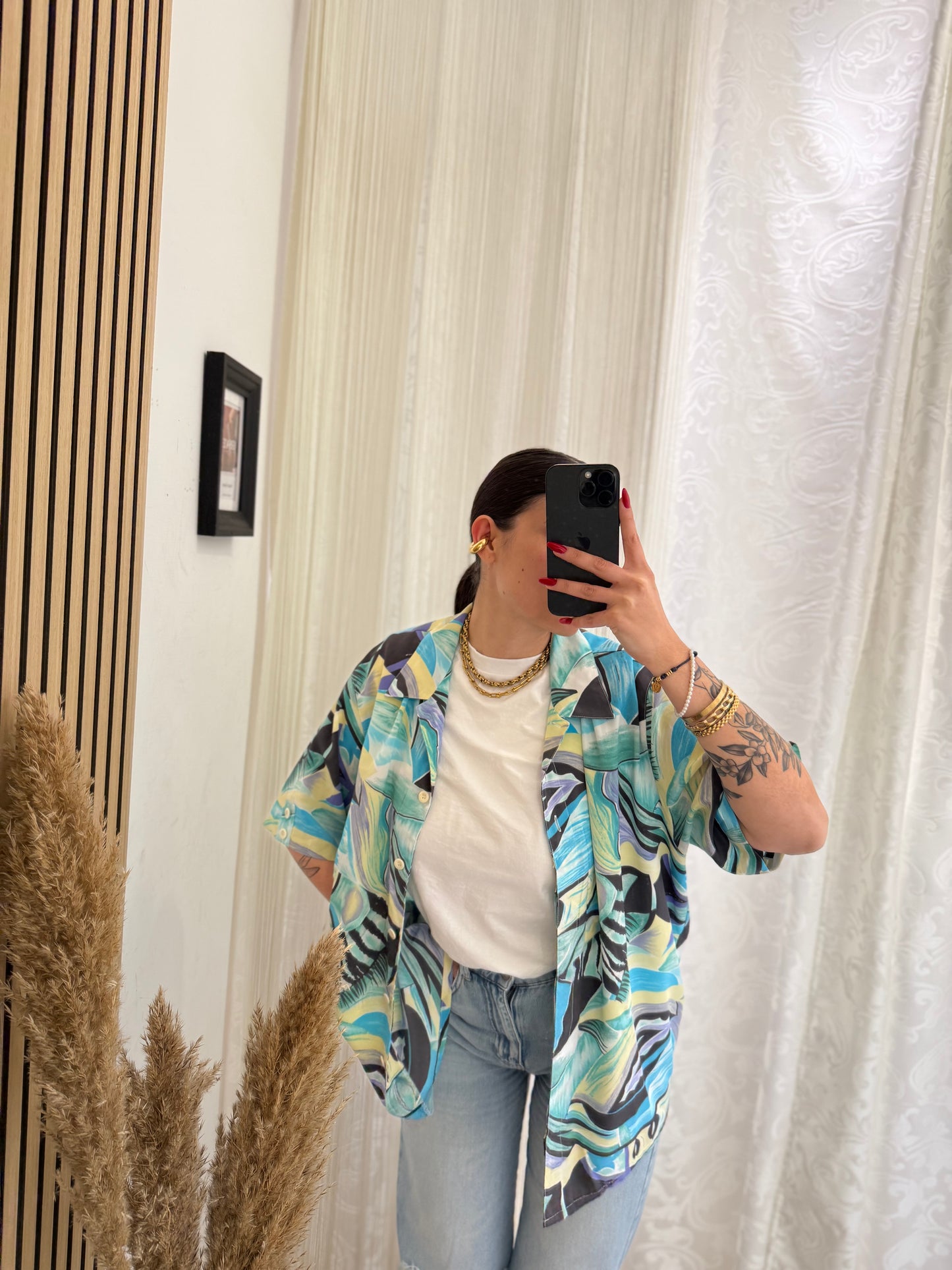 Camicia Vintage a fantasia