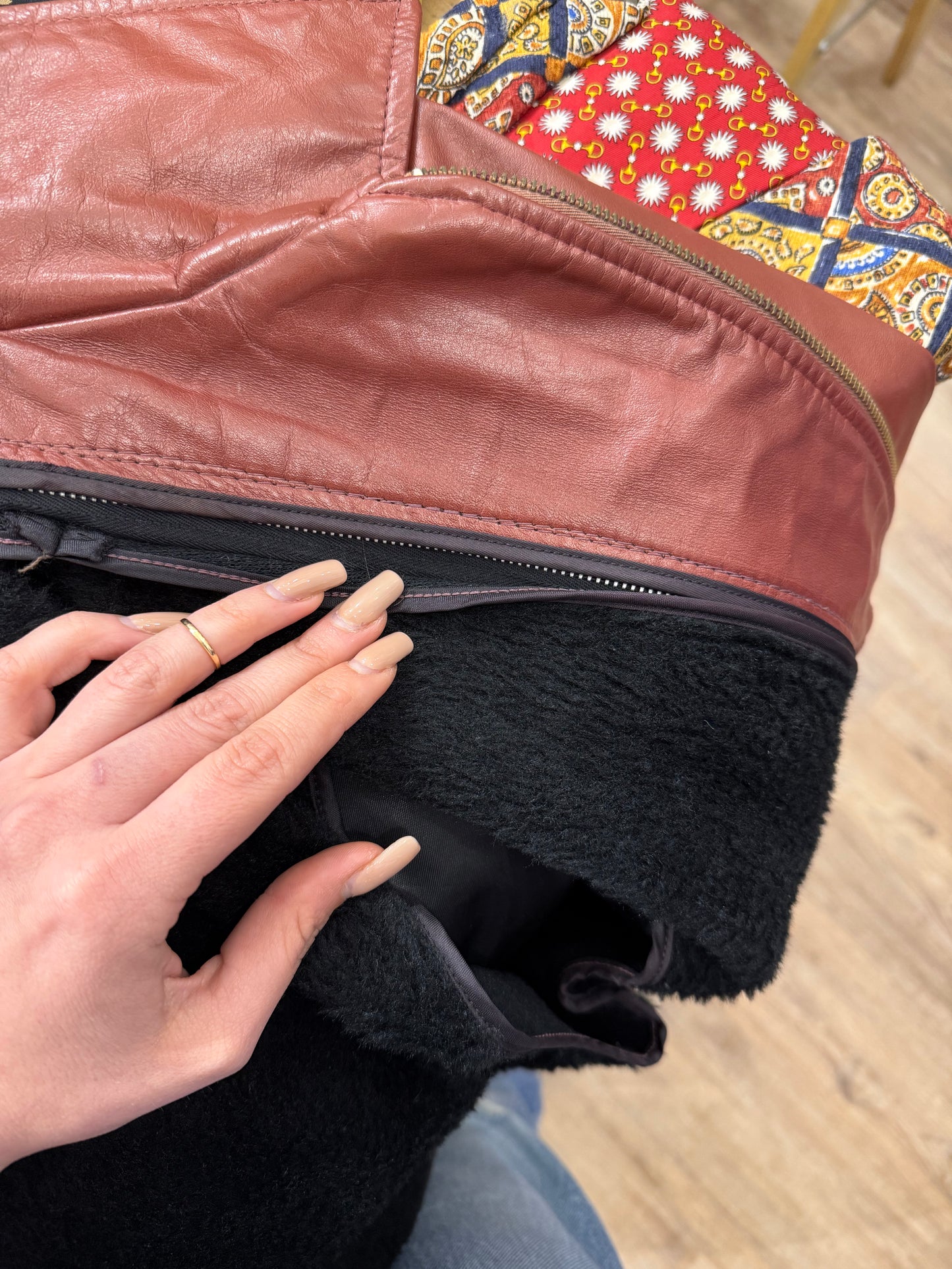 Giacca in Vera Pelle