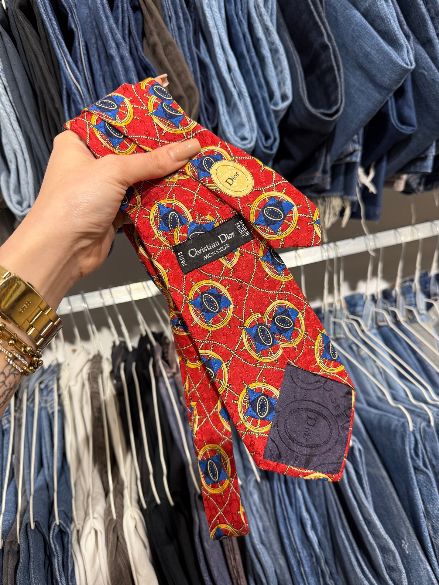 Cravatta Dior Vintage