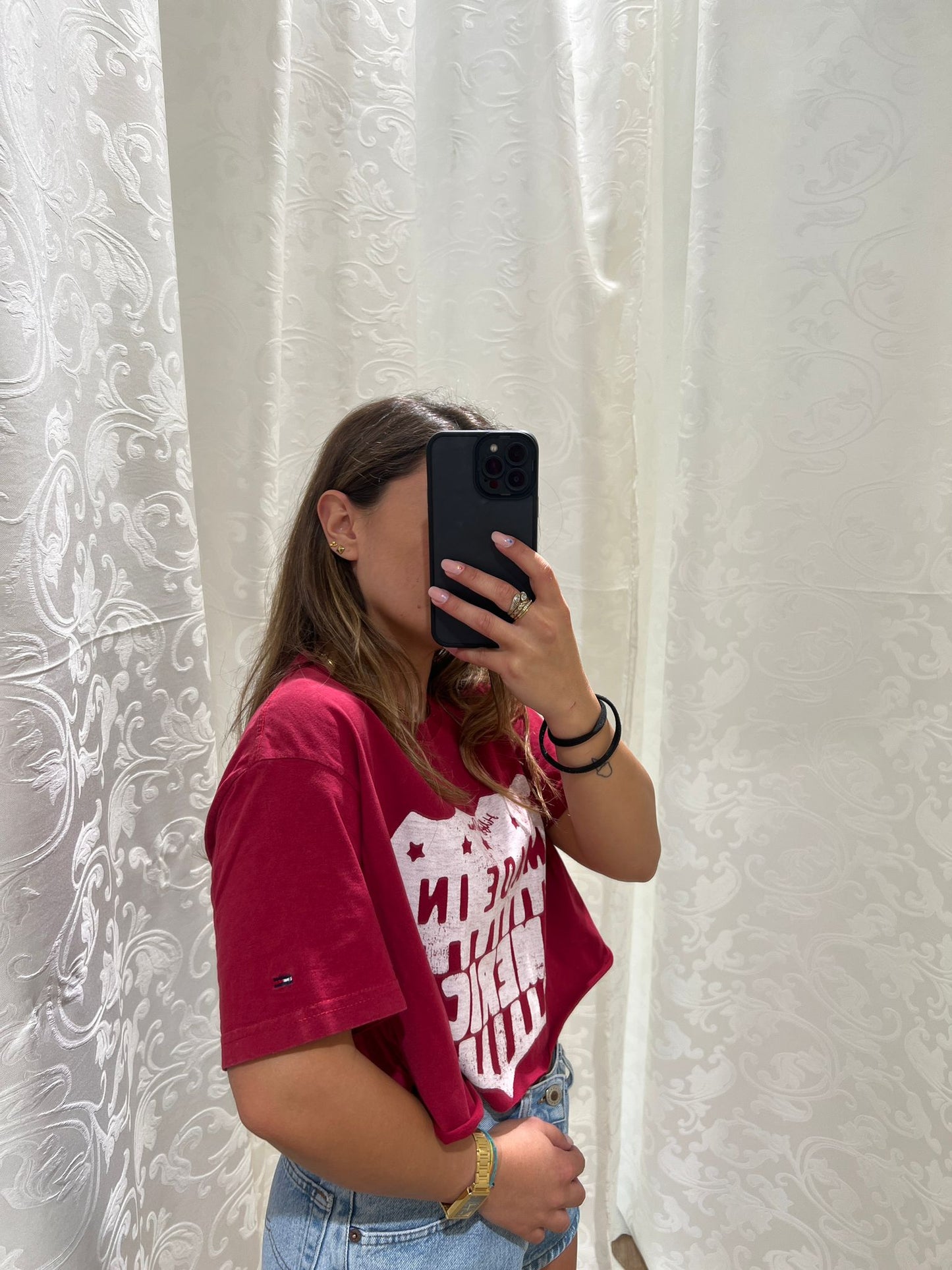 T-shirt Crop Tommy hilfiger